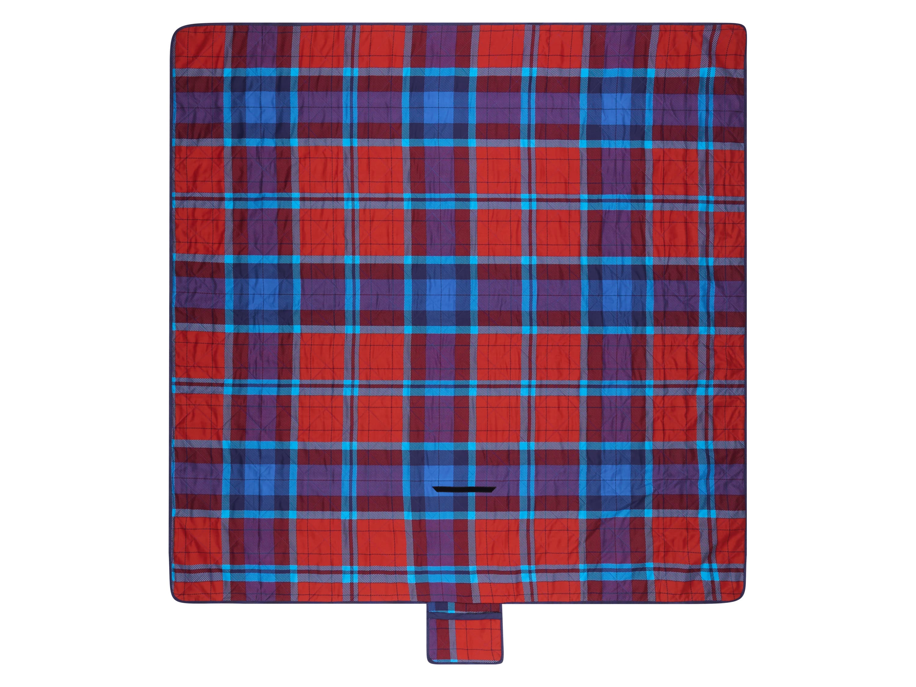 LIVARNO® Outdoorová deka, 200 x 200 cm (červená) 1