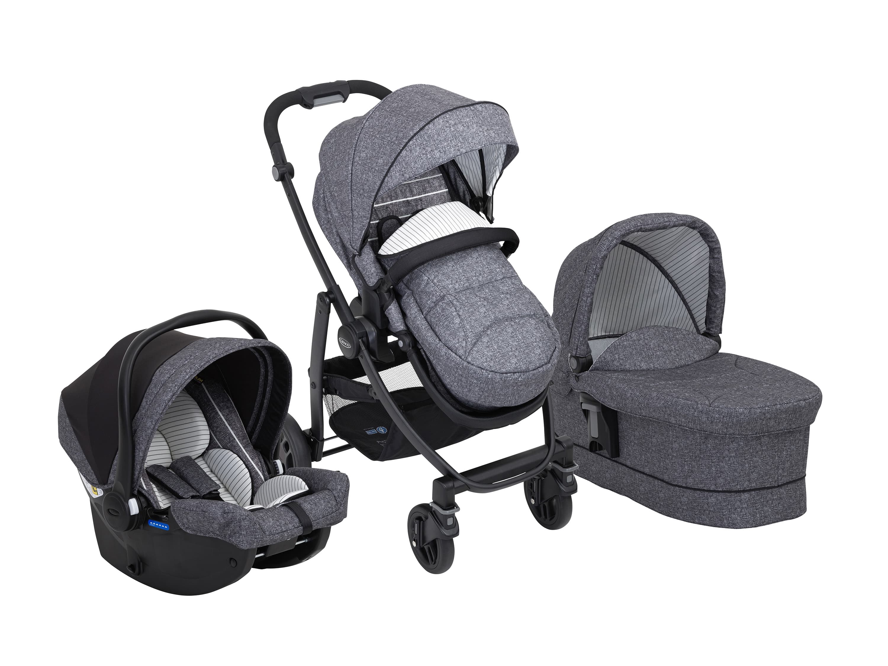 Detský kočík Graco® Evo® Trio 3 v 1 1