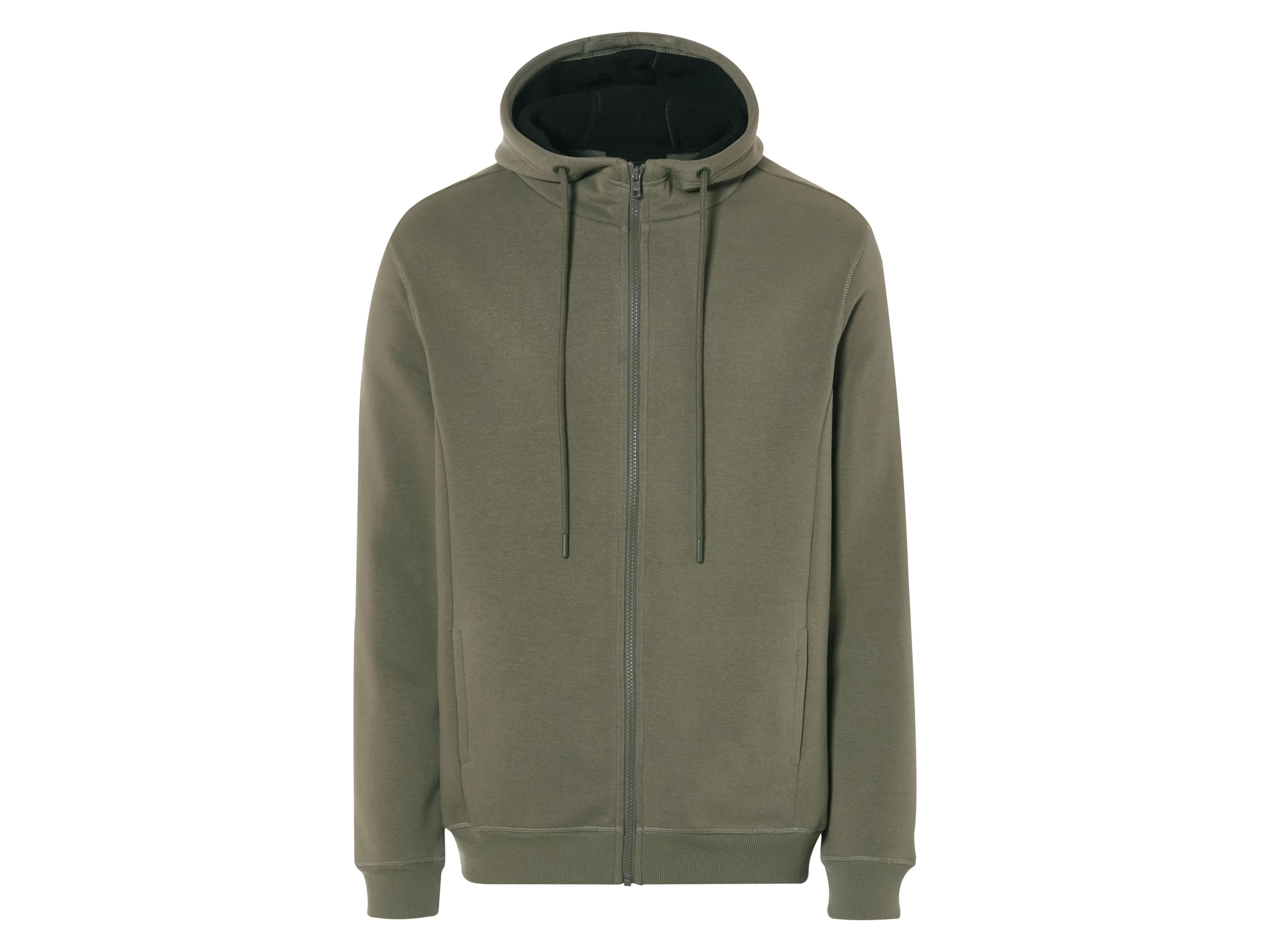 LIVERGY® Pánska mikina (kaki, M (48/50))