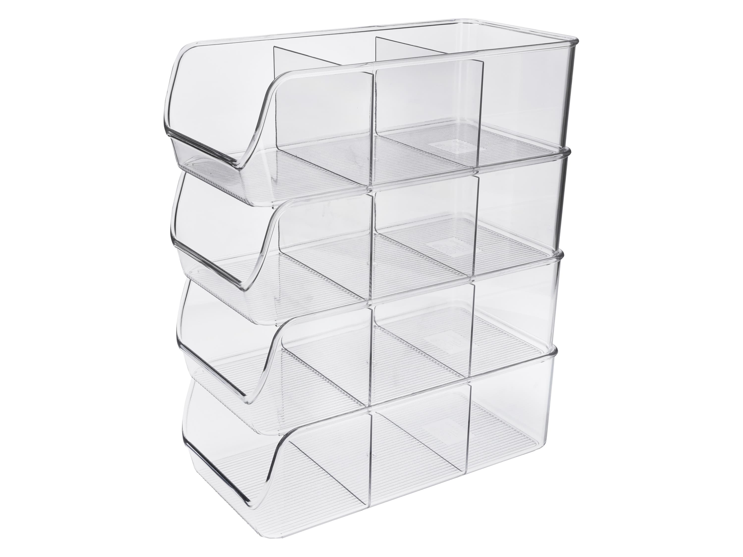 SILVERCREST® Kuchynský organizér, 4 kusy (s 3 priehradkami) 1