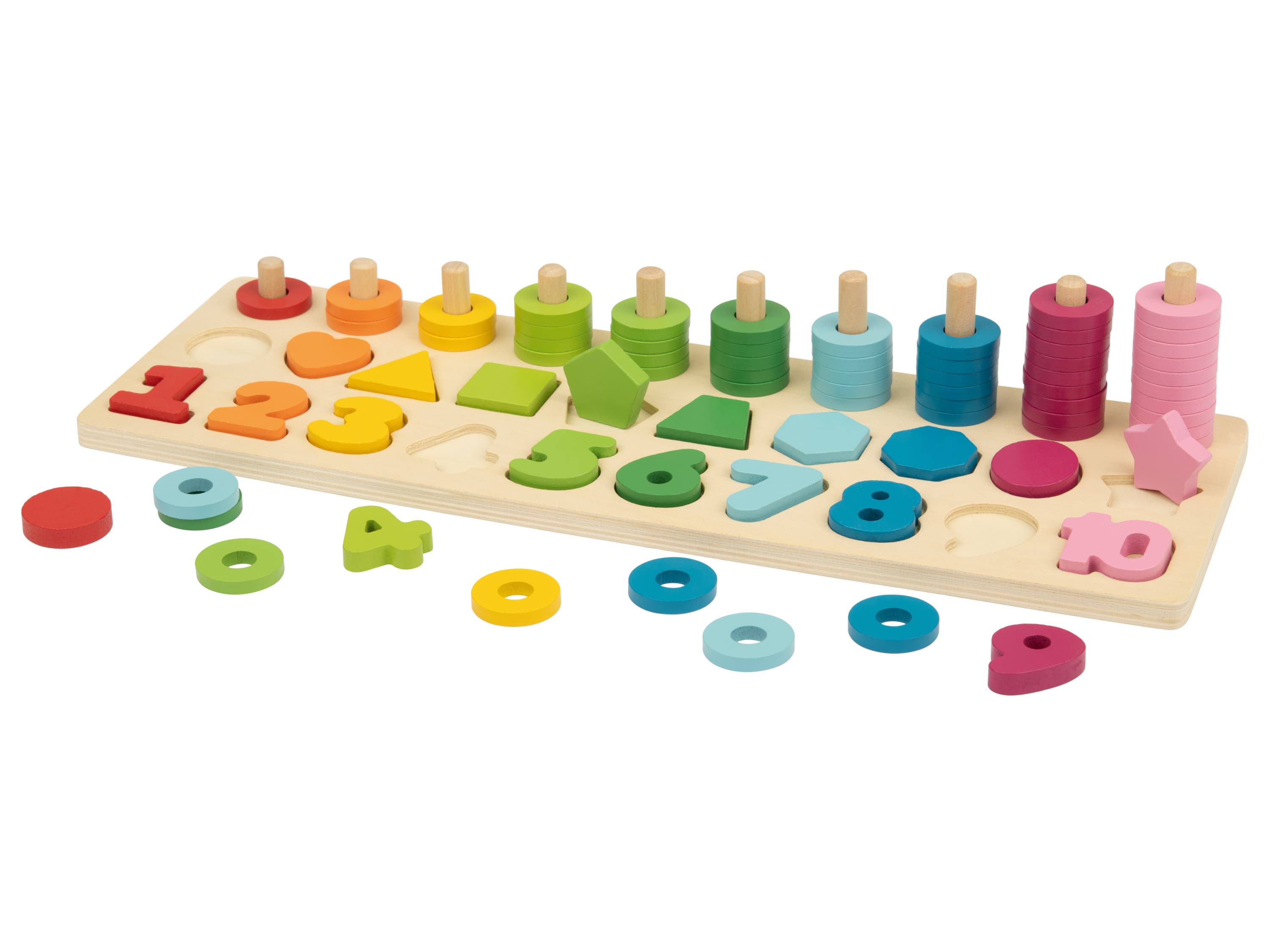 lupilu® Drevená hra Montessori (logická hra)