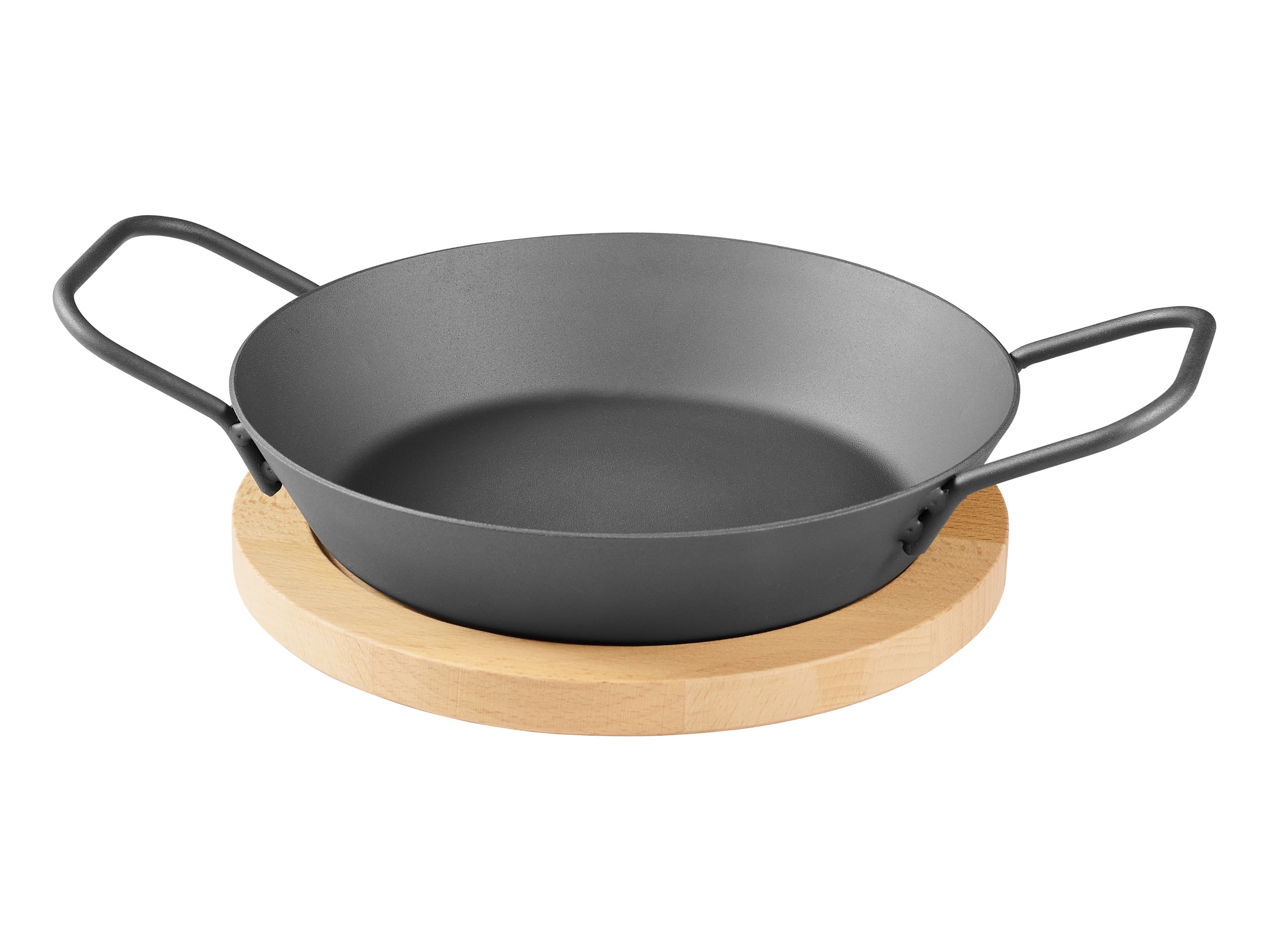 GRILLMEISTER Železná grilovacia panvica (železná panvica, 20 cm)