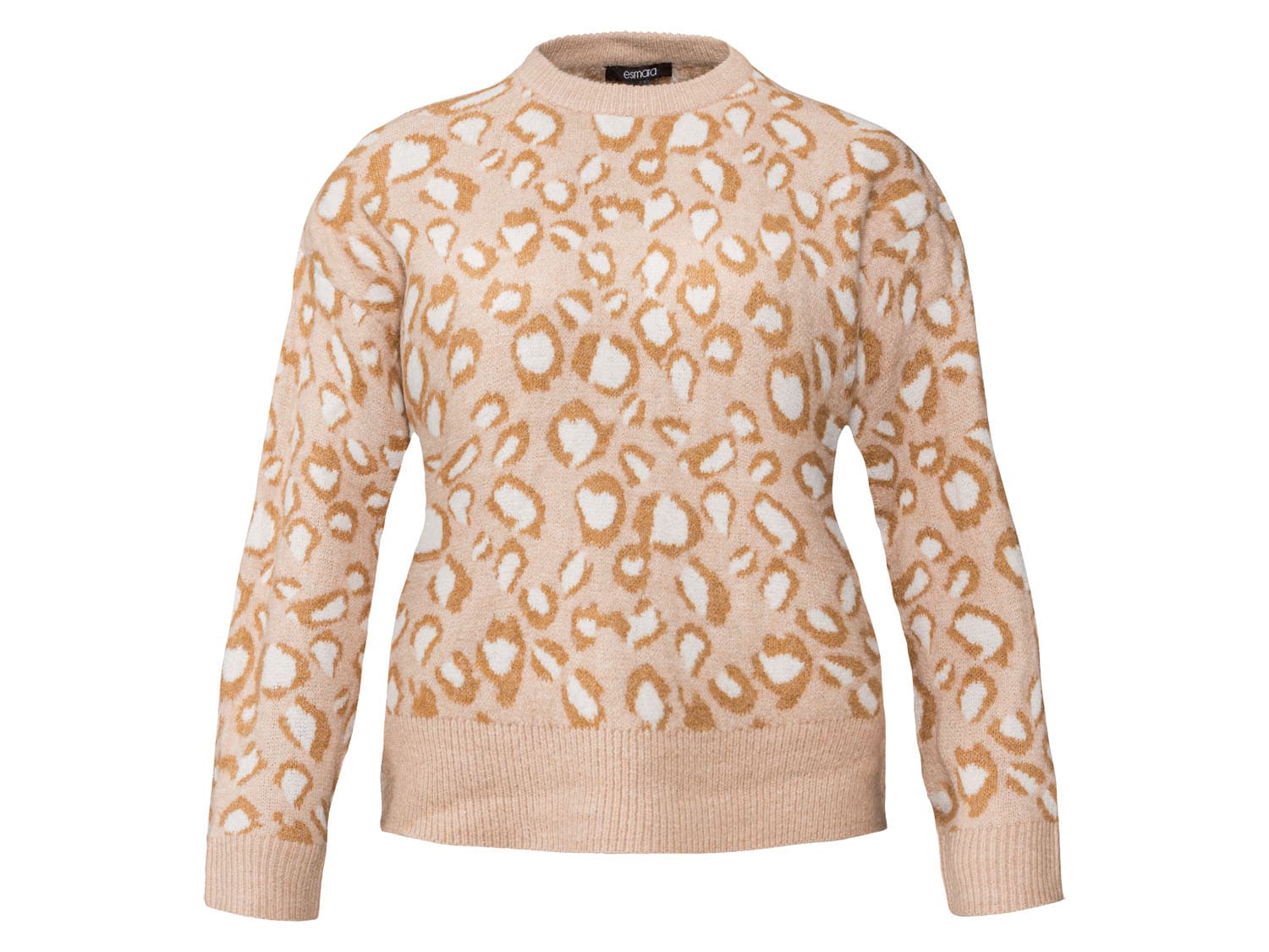 esmara® Dámsky vzorovaný pulóver (leopardí vzor, S (36/38)) 1