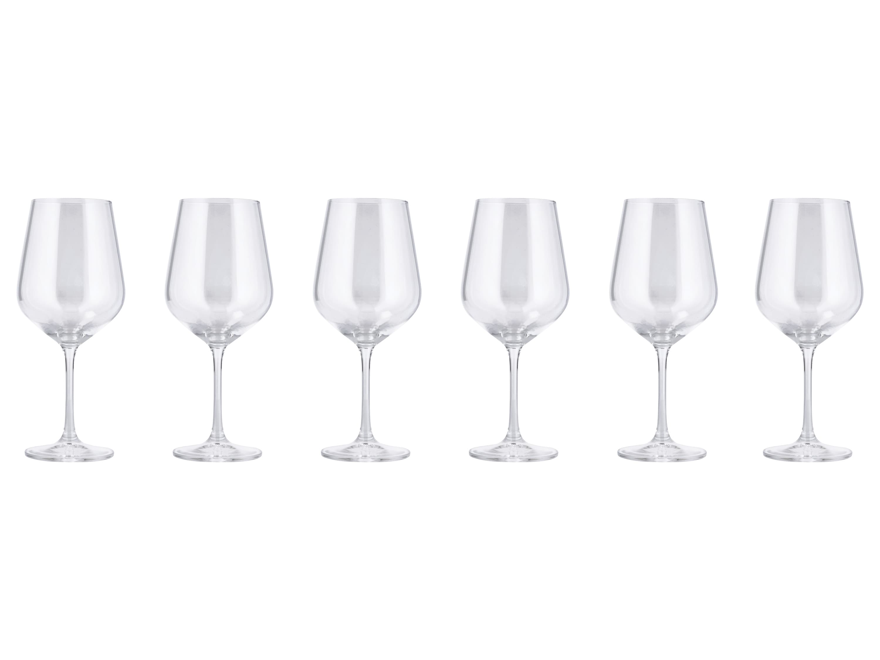 SILVERCREST® Poháre na vodu/víno, 6 kusov (pohár na červené víno) 1