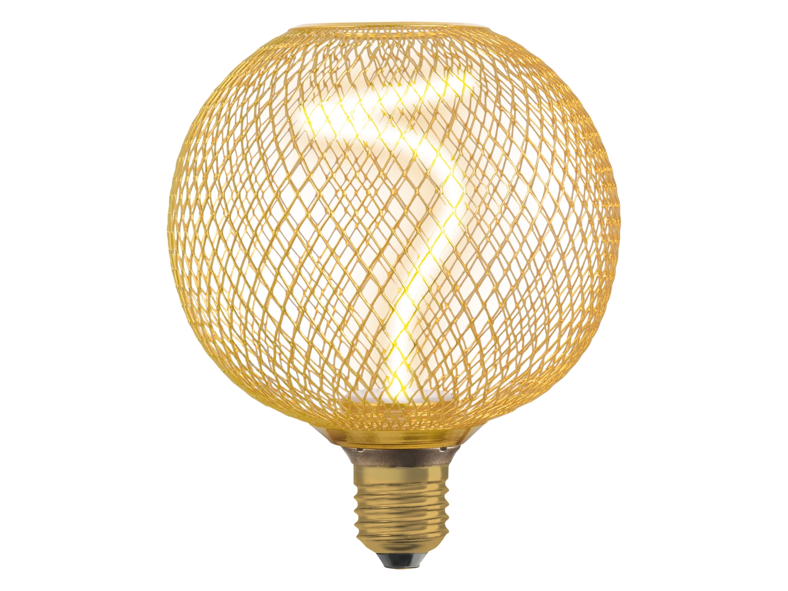 OSRAM Lampa so špirálovým vláknom (zlatá/okrúhla)