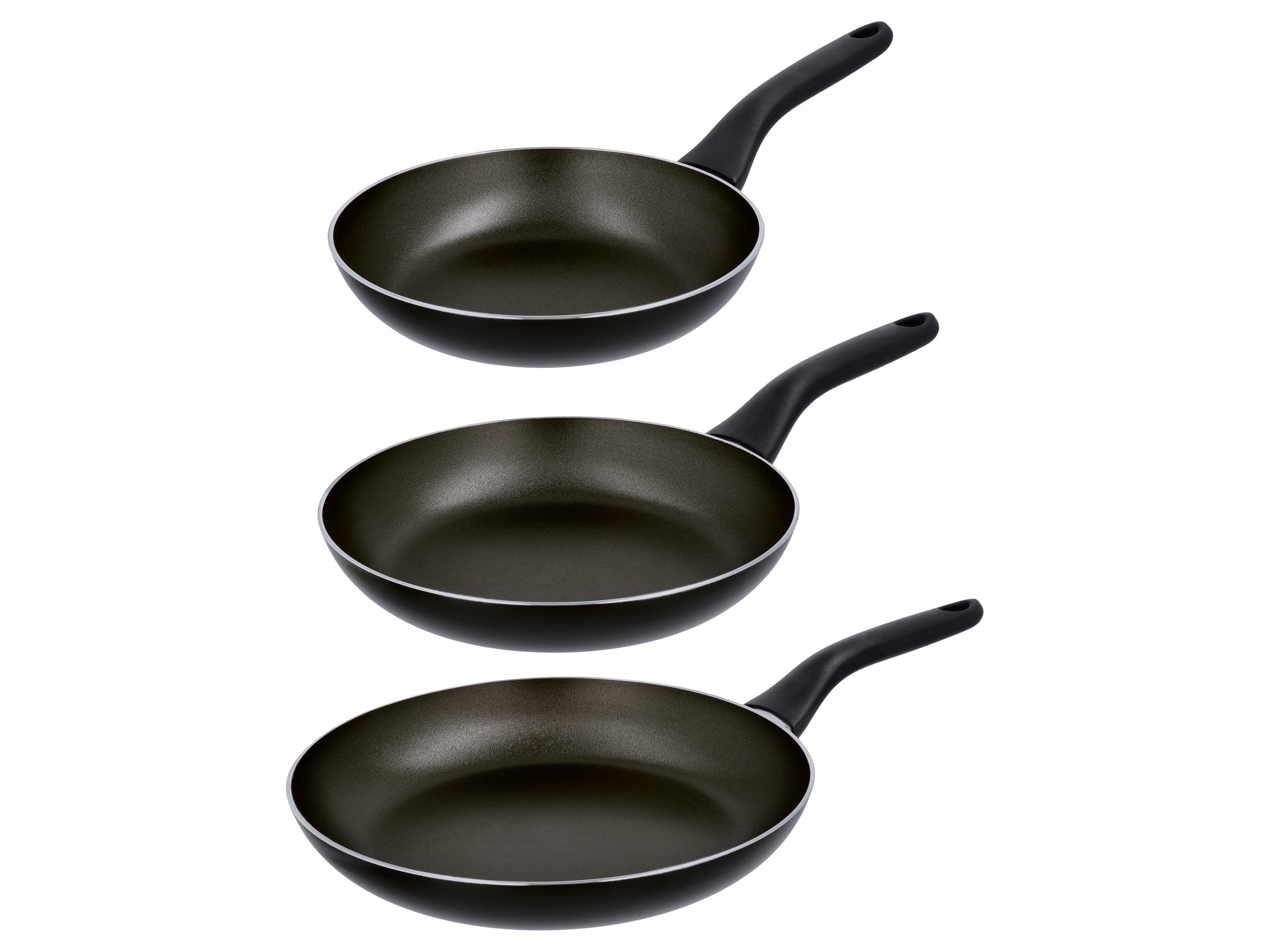 SILVERCREST® Súprava hliníkových panvíc, 3-dielna 1