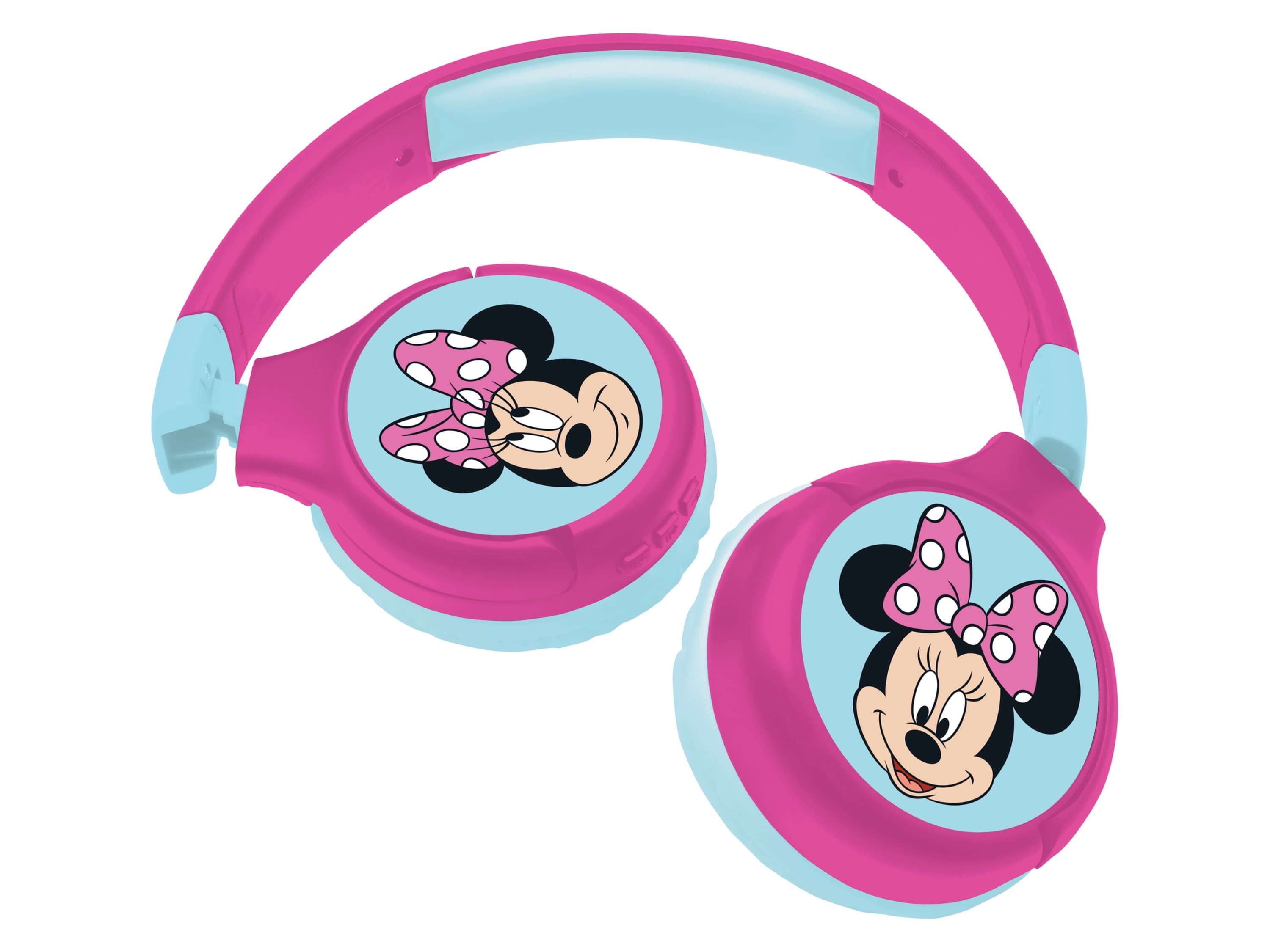 LEXIBOOK Detské Bluetooth® slúchadlá 2 v 1 (Minnie Mouse) 1