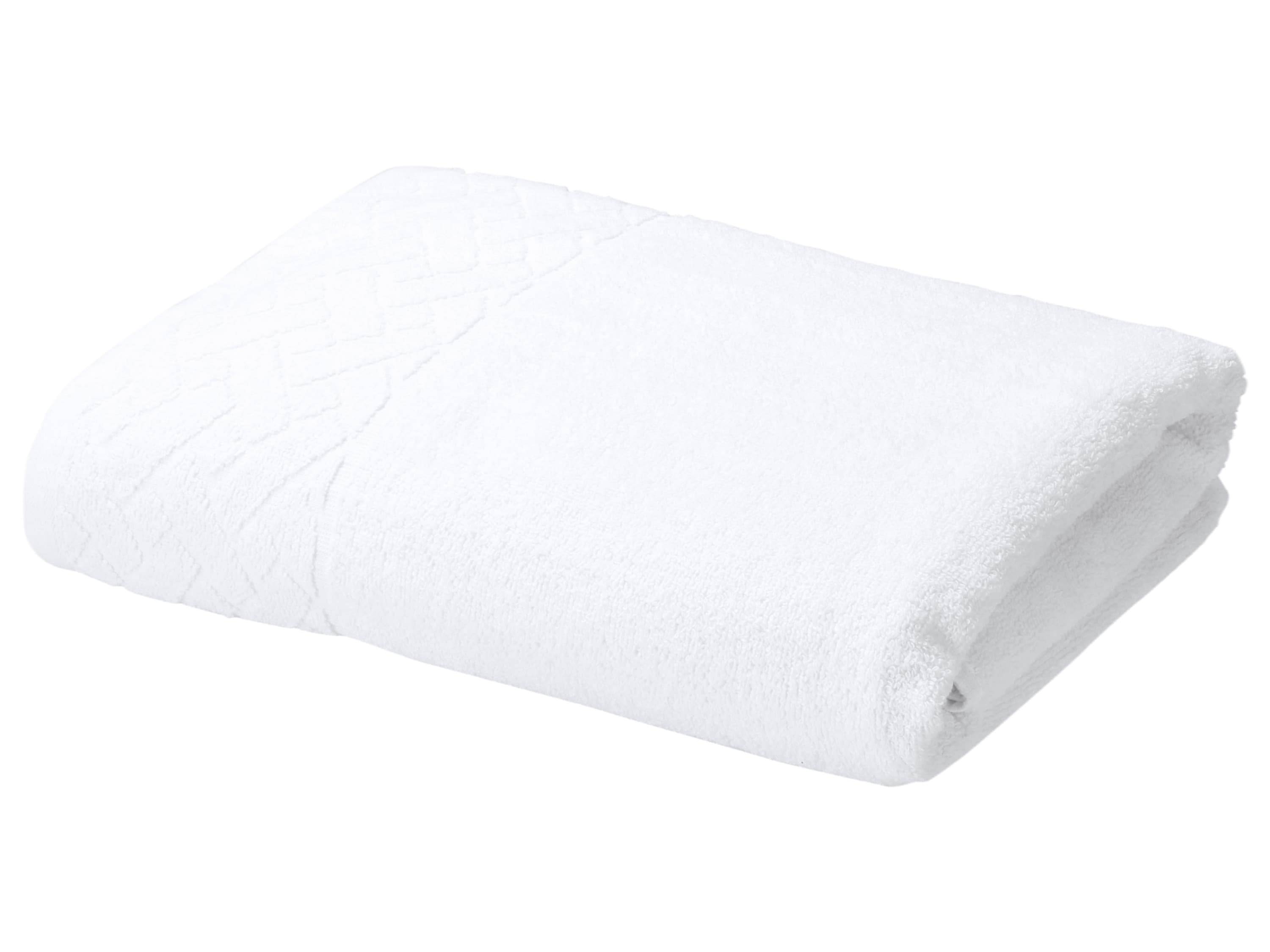LIVARNO® Froté osuška, 450 g/m², 70 x 140 cm (biela) 1