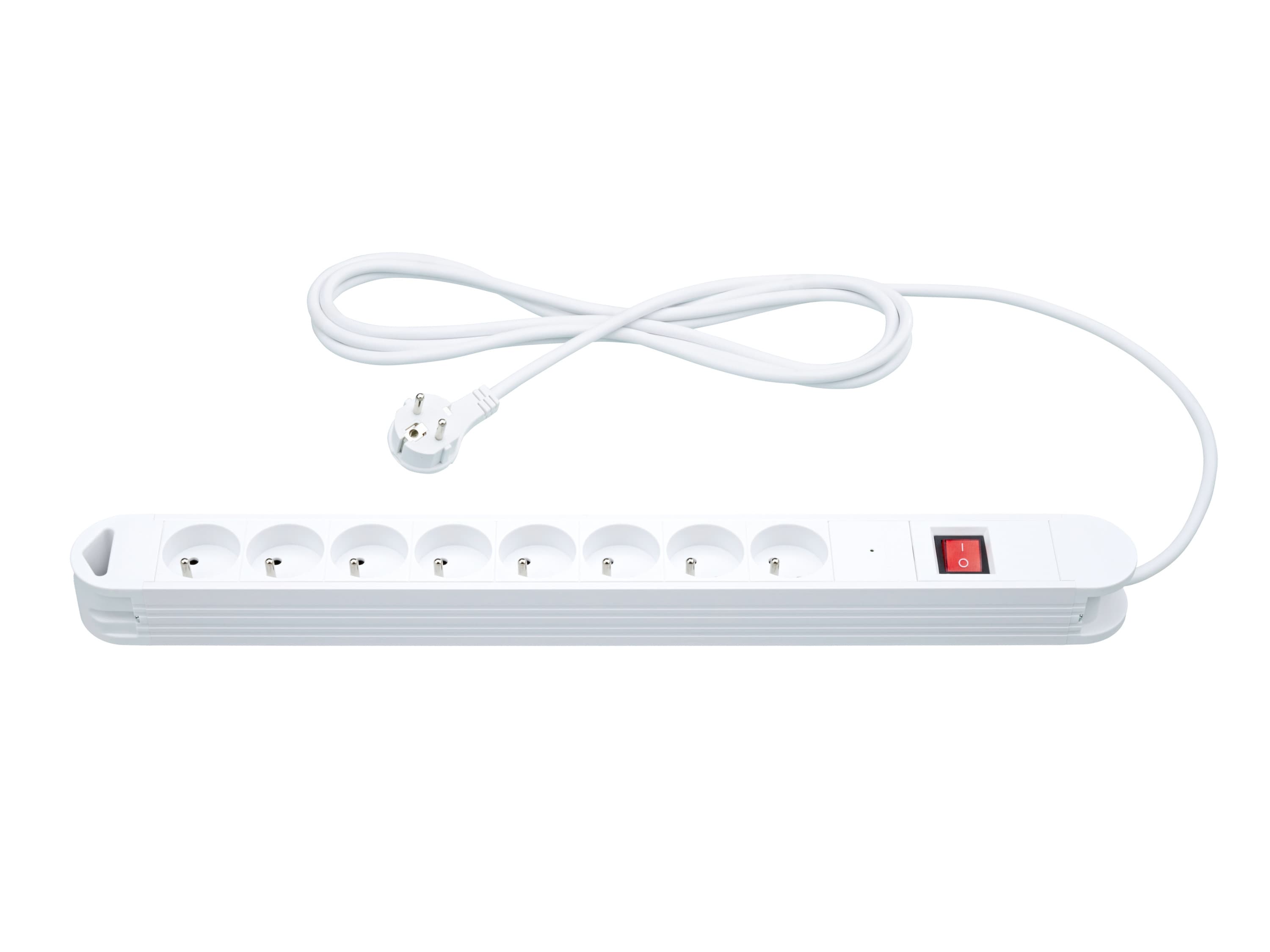 TRONIC® Zásuvková lišta, 8 zásuviek (biela) 1