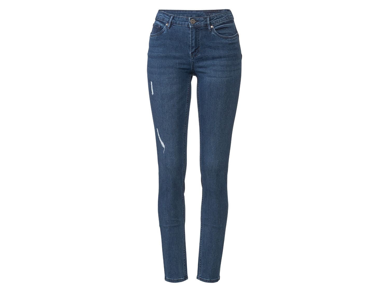 esmara® Dámske rifle Super Skinny Fit (modrá, 38)