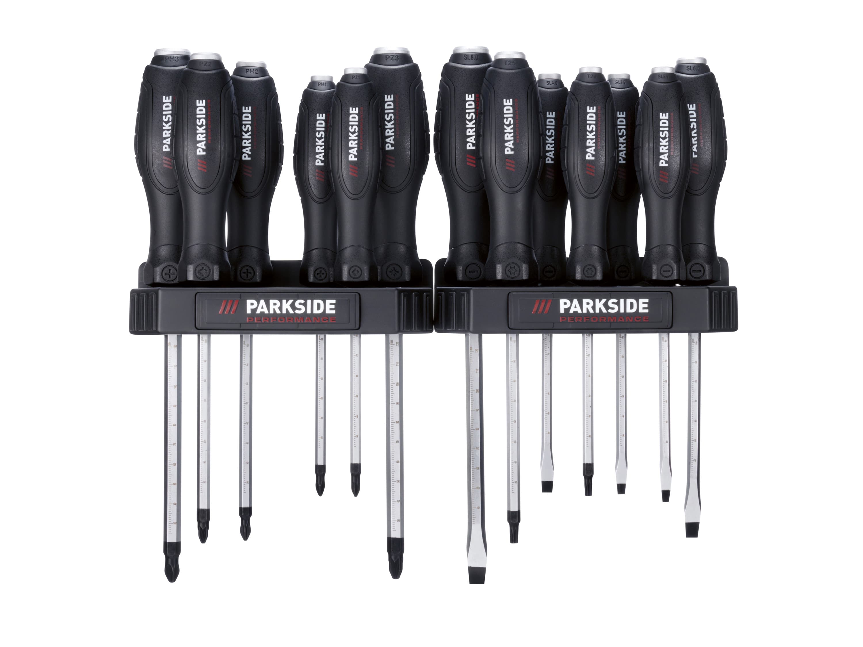 PARKSIDE PERFORMANCE® Súprava sekacích skrutkovačov, 15-dielna
