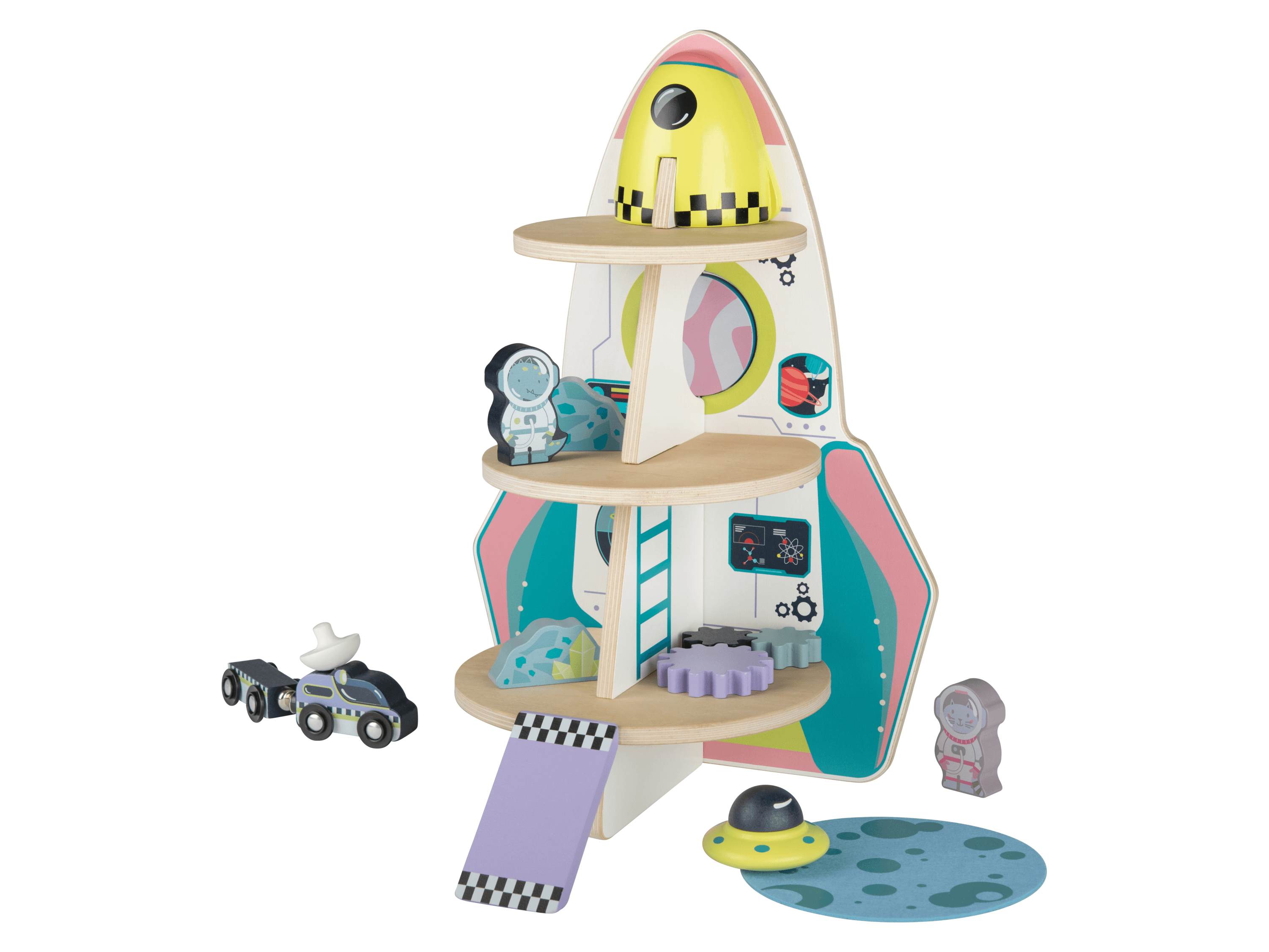 Playtive Drevená raketa 1