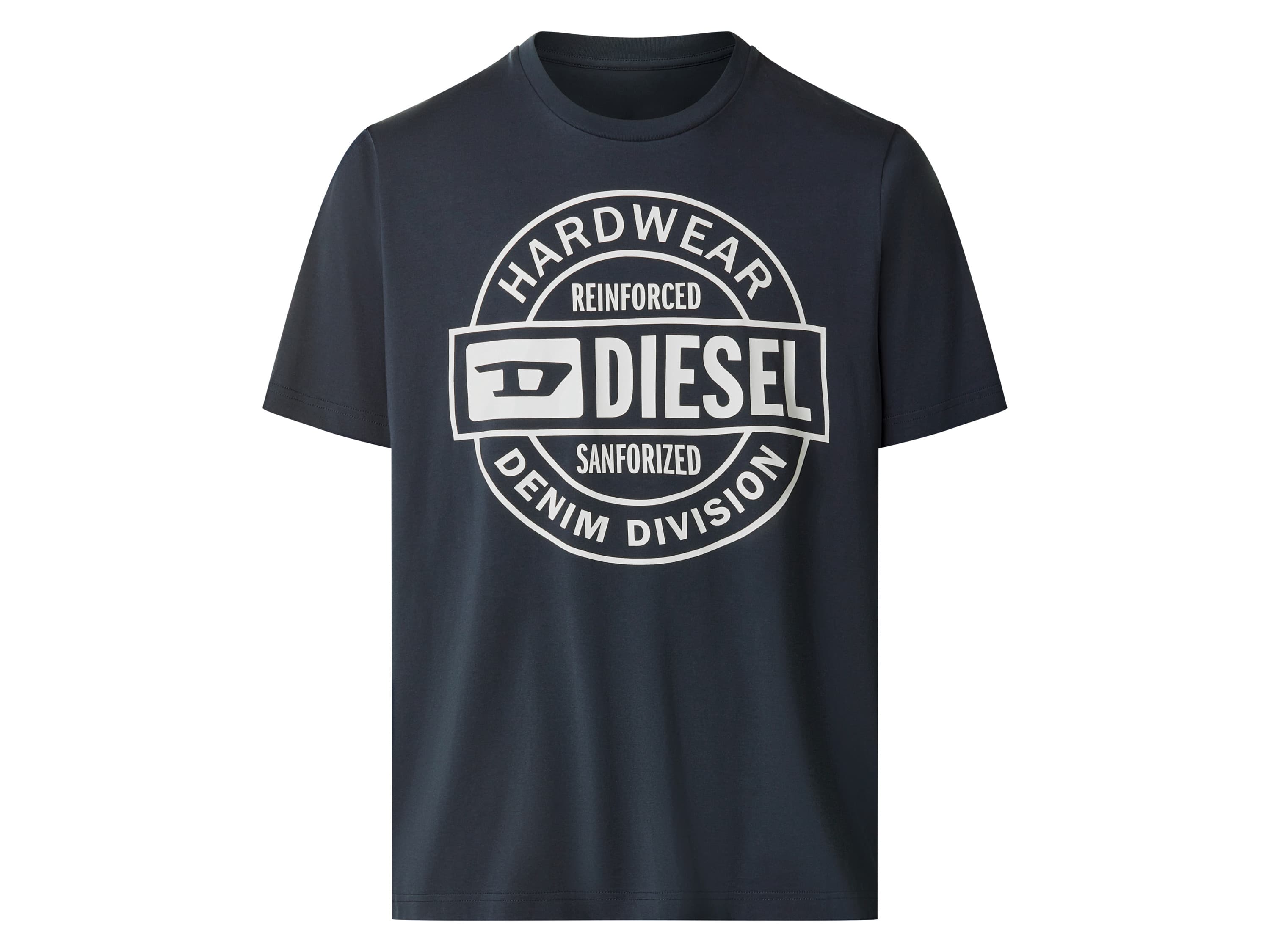 DIESEL Pánske tričko (navy modrá, L)