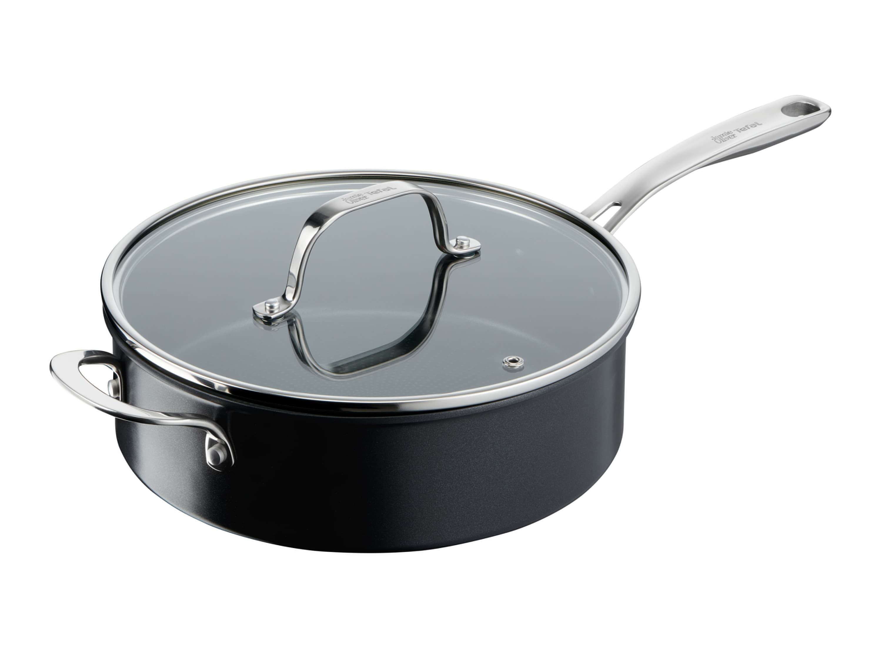 Jamie Oliver by Tefal Panvica s pokrievkou E0143334, Ø 26 cm 1