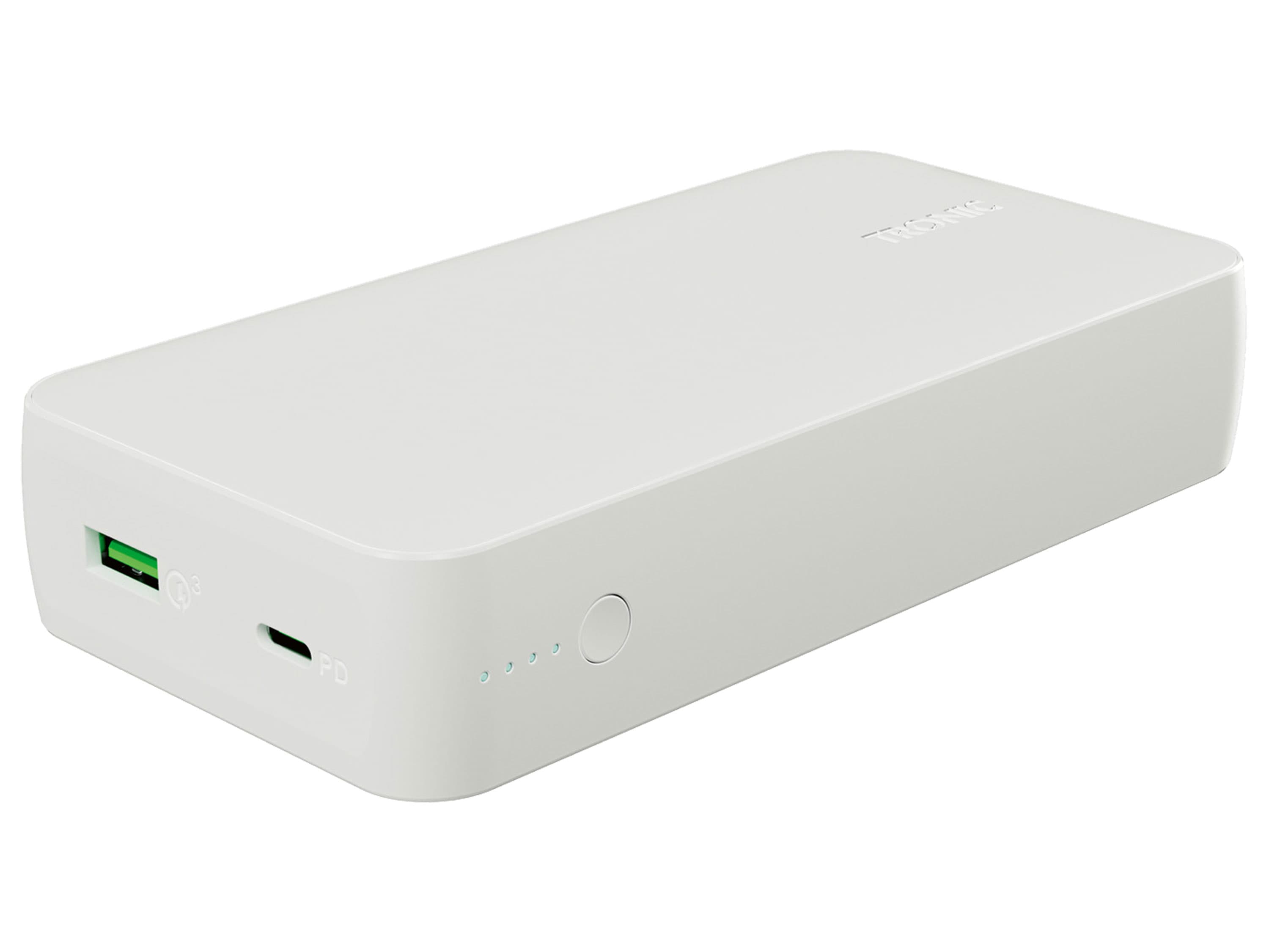 TRONIC® Powerbanka, 20 000 mAh (biela)