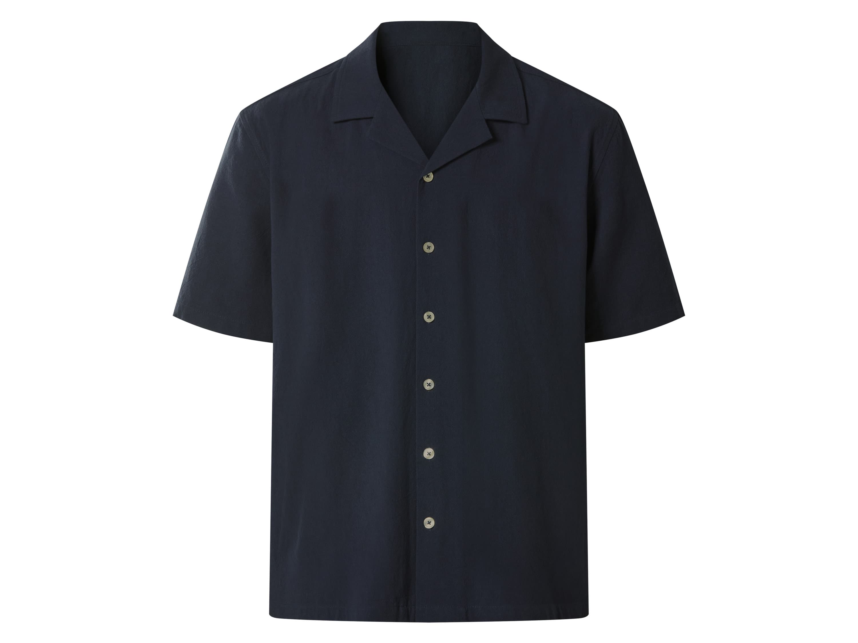 esmara Men Pánska košeľa (navy modrá, S (37/38))