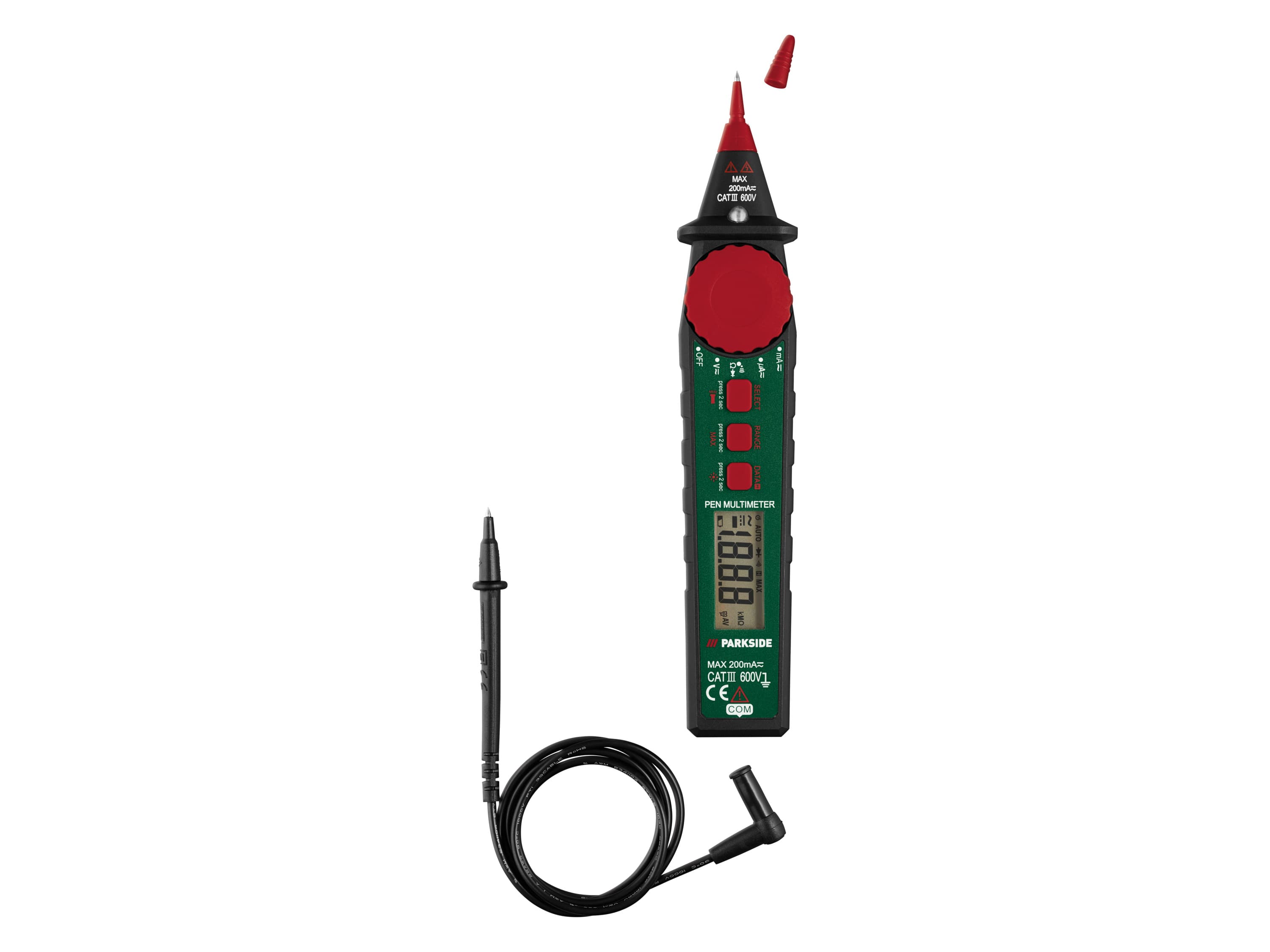 PARKSIDE® Kliešťový multimeter PZM 2 B4/Hrotový multimeter PSM 2 B4 (hrotový multimeter)