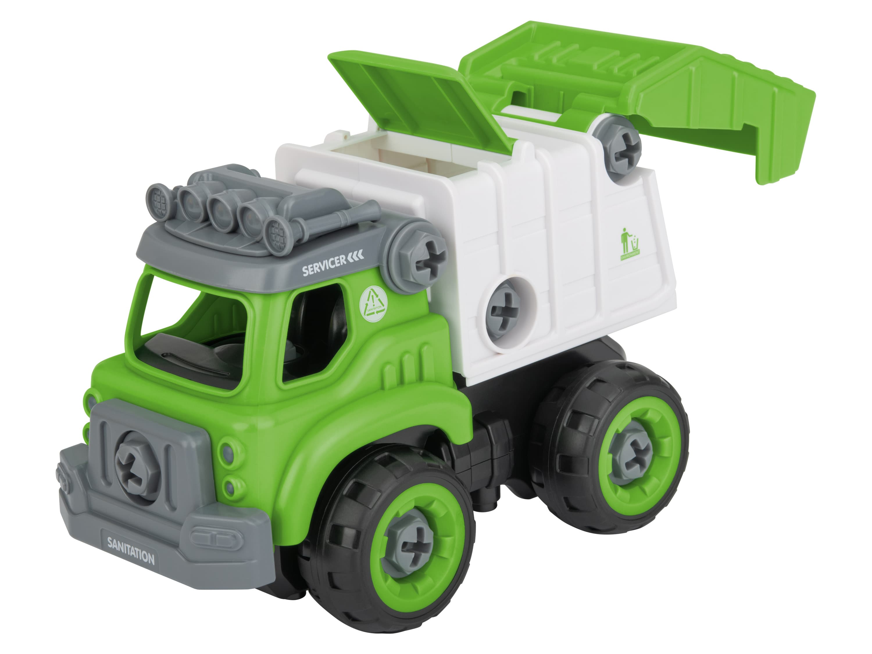 lupilu® Auto na diaľkové ovládanie (smetiarske auto ) 1