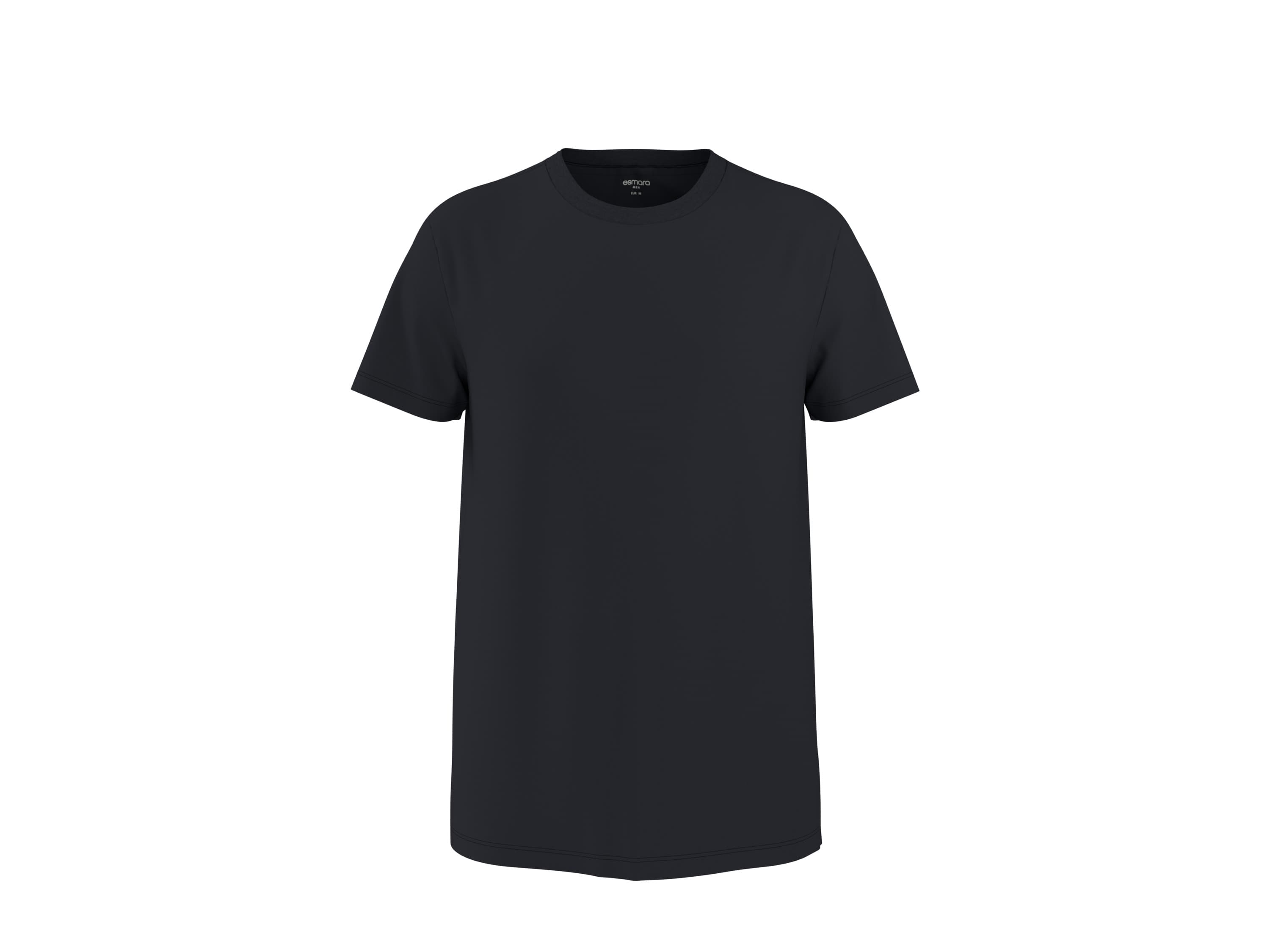ESMARA MEN Pánske tričko (čierna, XXL (60/62)) 1