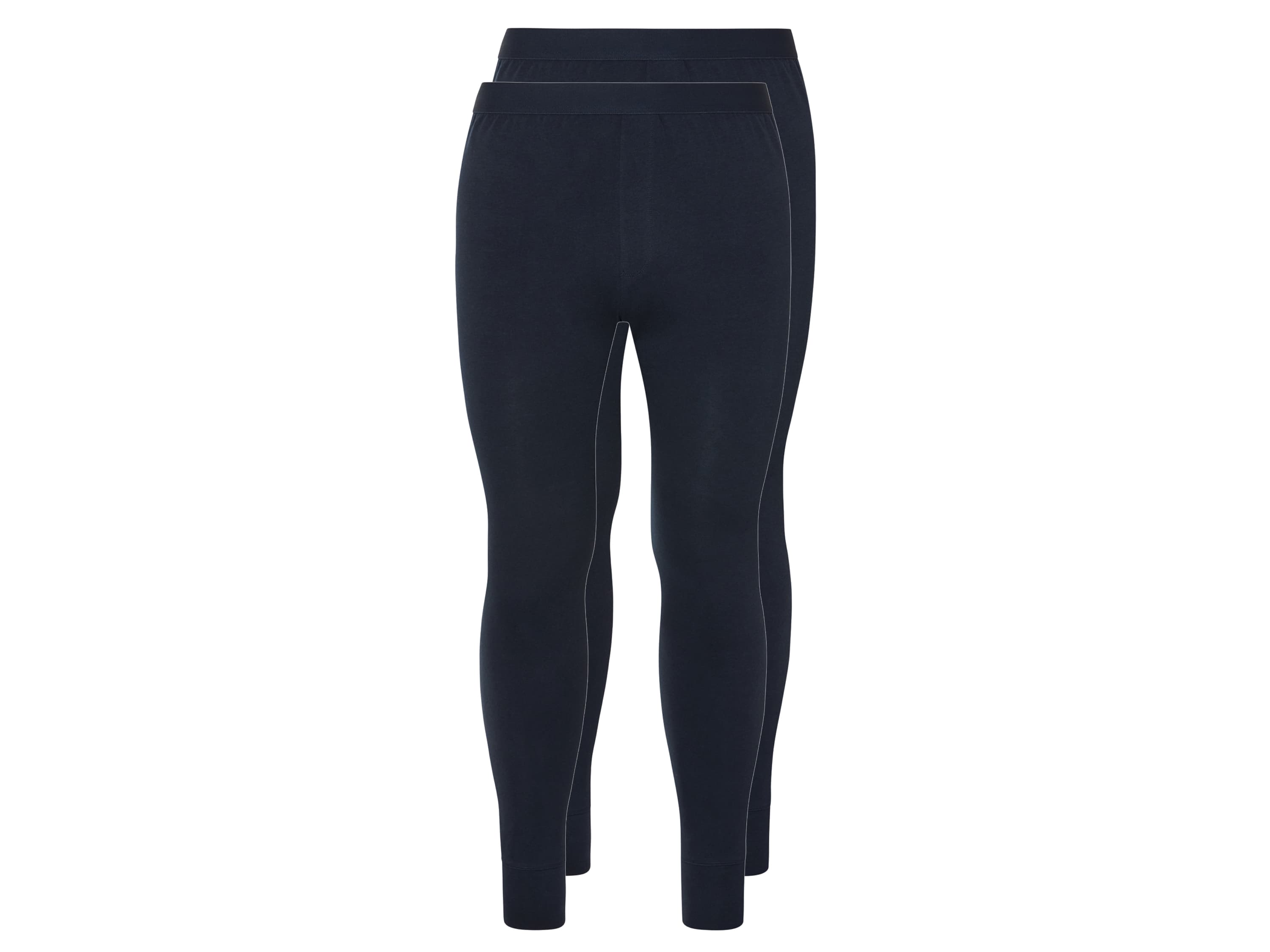 esmara Men Pánske dlhé spodné nohavice, 2 kusy (navy modrá, 5/M)