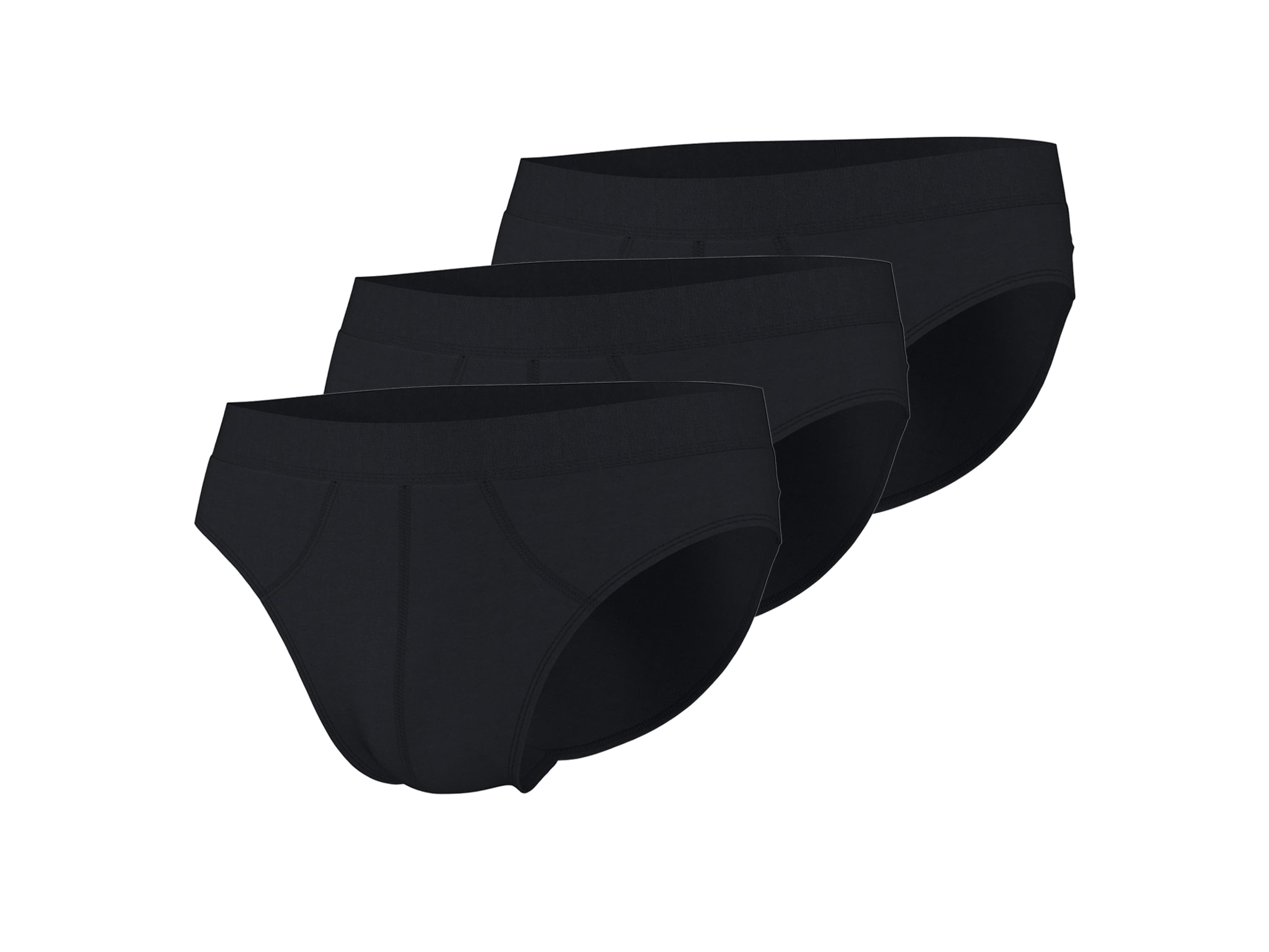 ESMARA MEN Pánske slipy, 3 kusy (čierna, 7/XL)