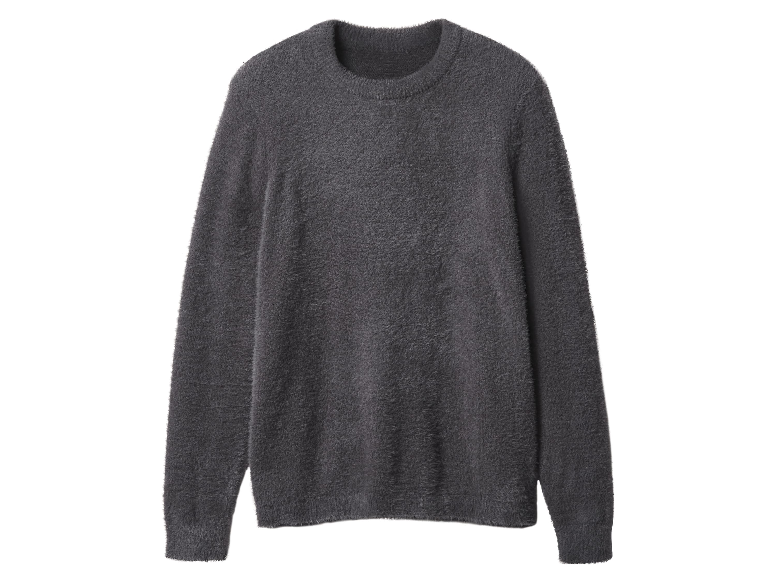 esmara® Dámsky plyšový pulóver (antracitová, S (36/38)) 1