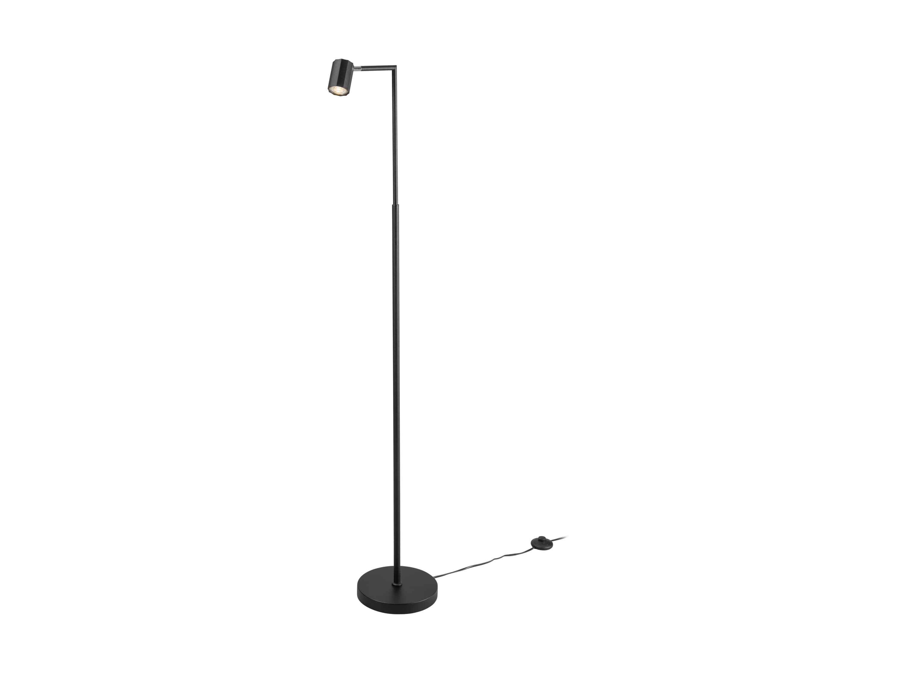 LIVARNO home Stojacia LED lampa (čierna) 1