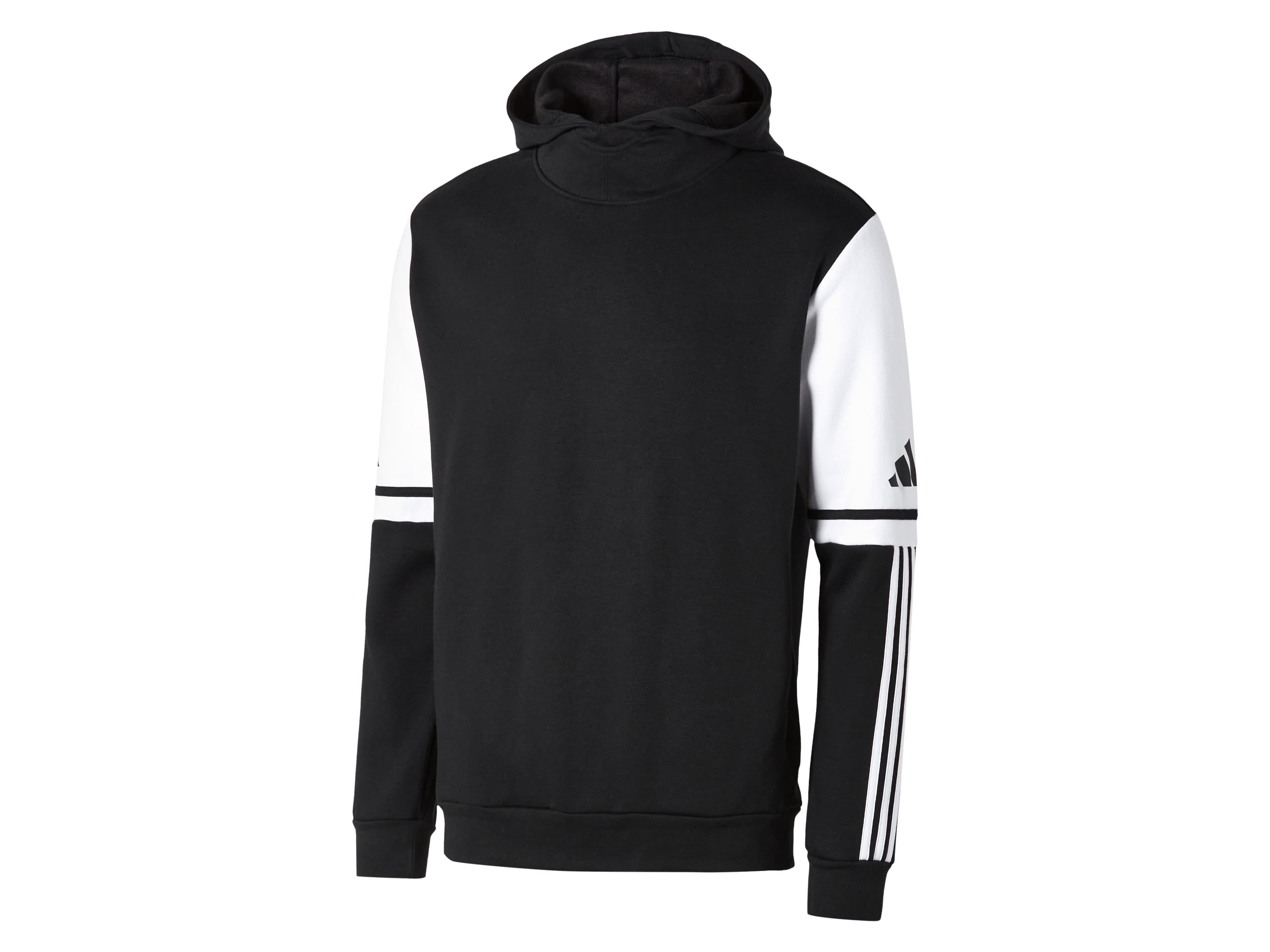 ADIDAS Pánska mikina s kapucňou (čierna, M)