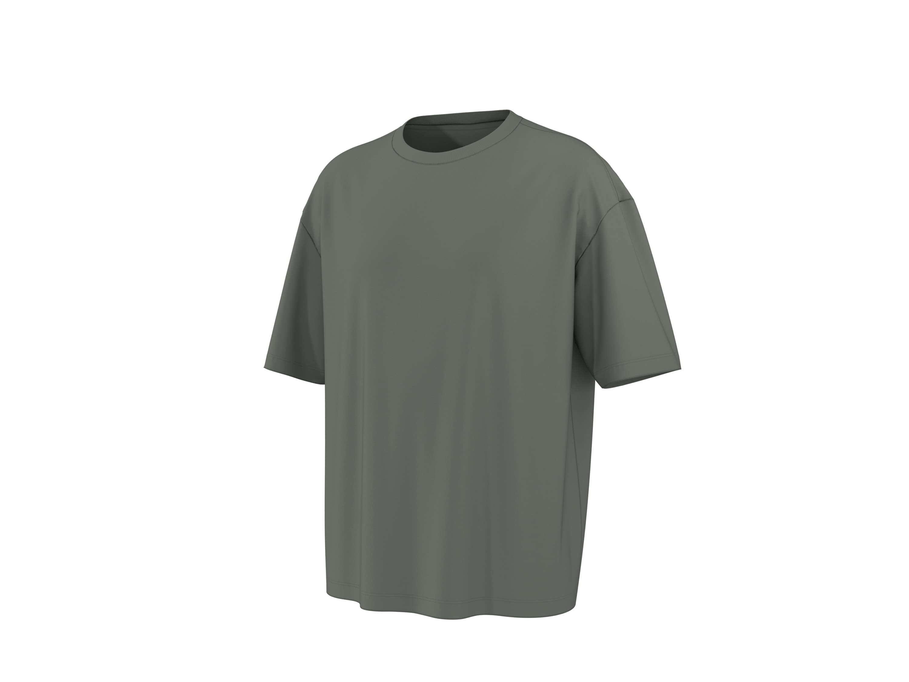 esmara Men Pánske oversize tričko (zelená, S (44/46)) 1