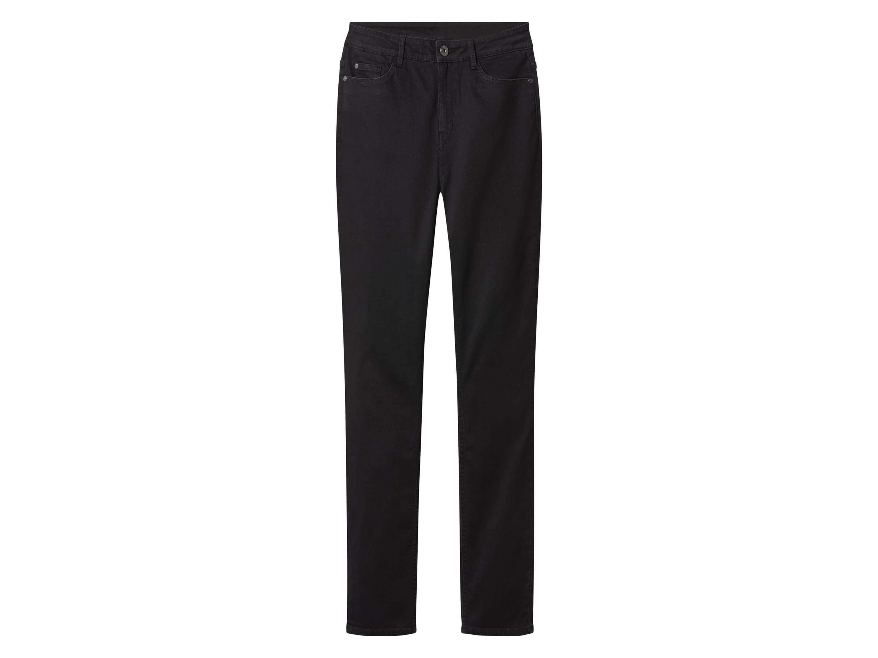 esmara® Dámske rifle „Slim Fit" (čierna, 36)