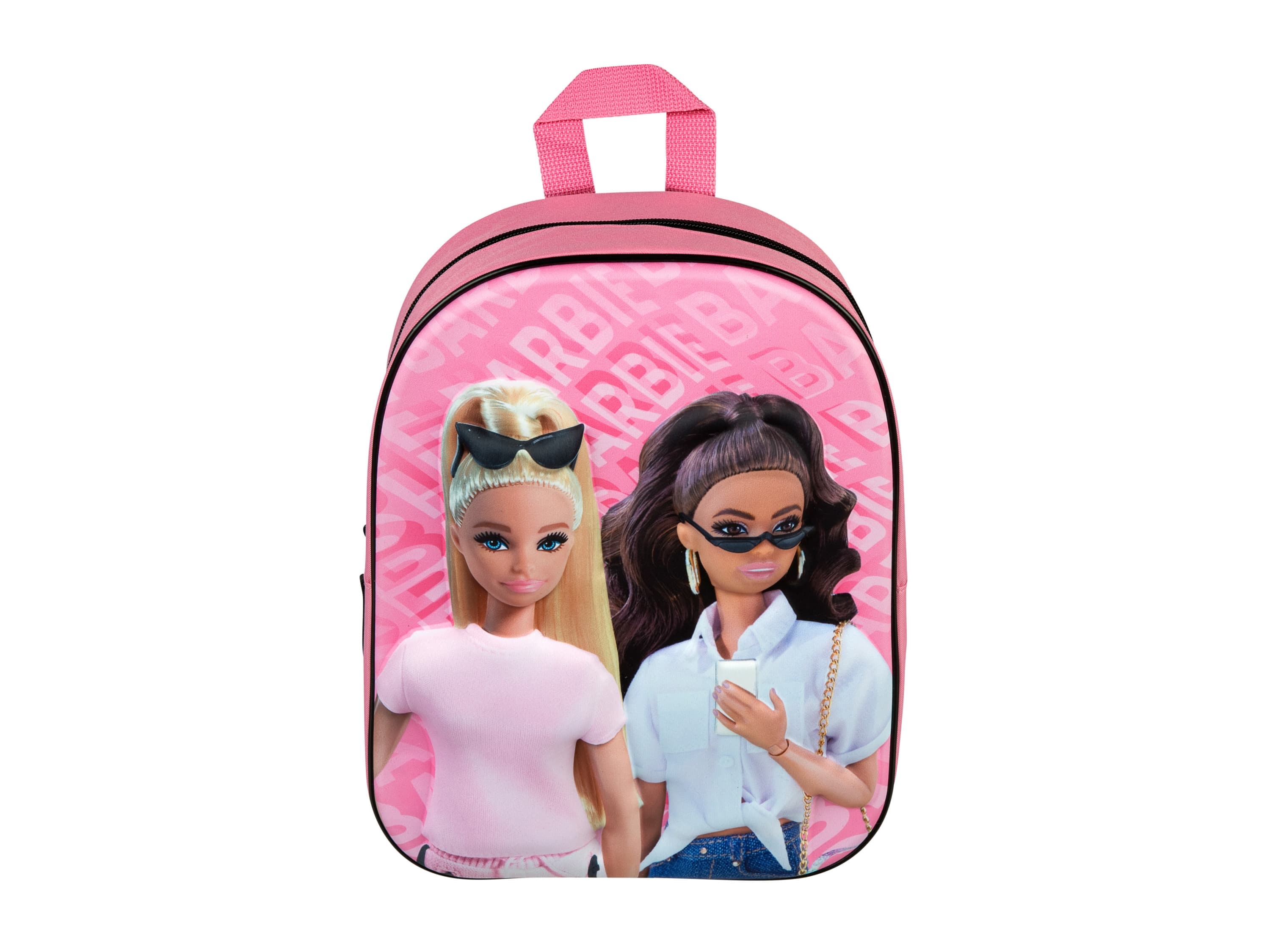 Barbie Detský ruksak 3D (bledoružová)