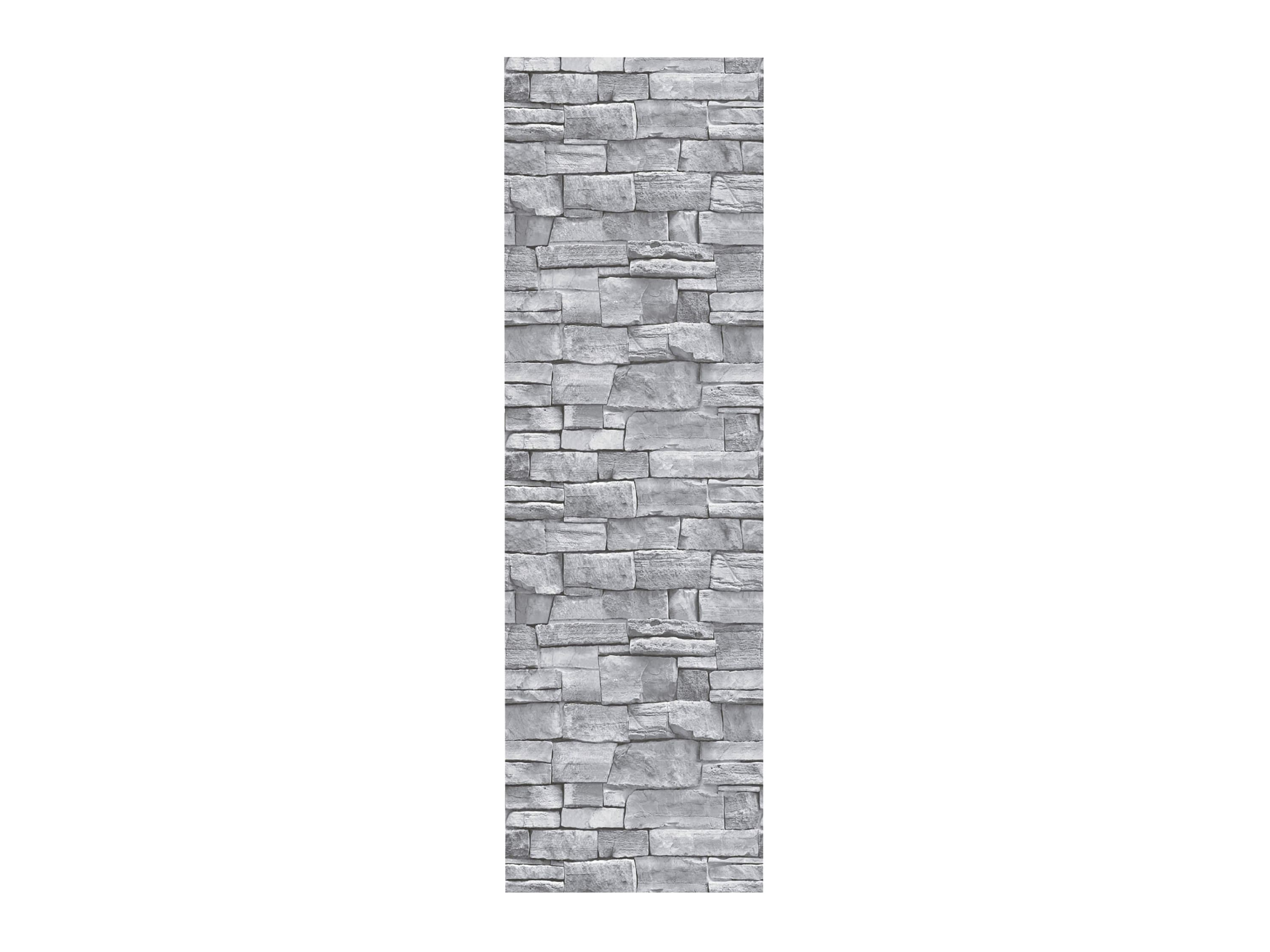 LIVARNO® Dekoratívna fólia, 45 cm x 10 m (múr, sivý) 1