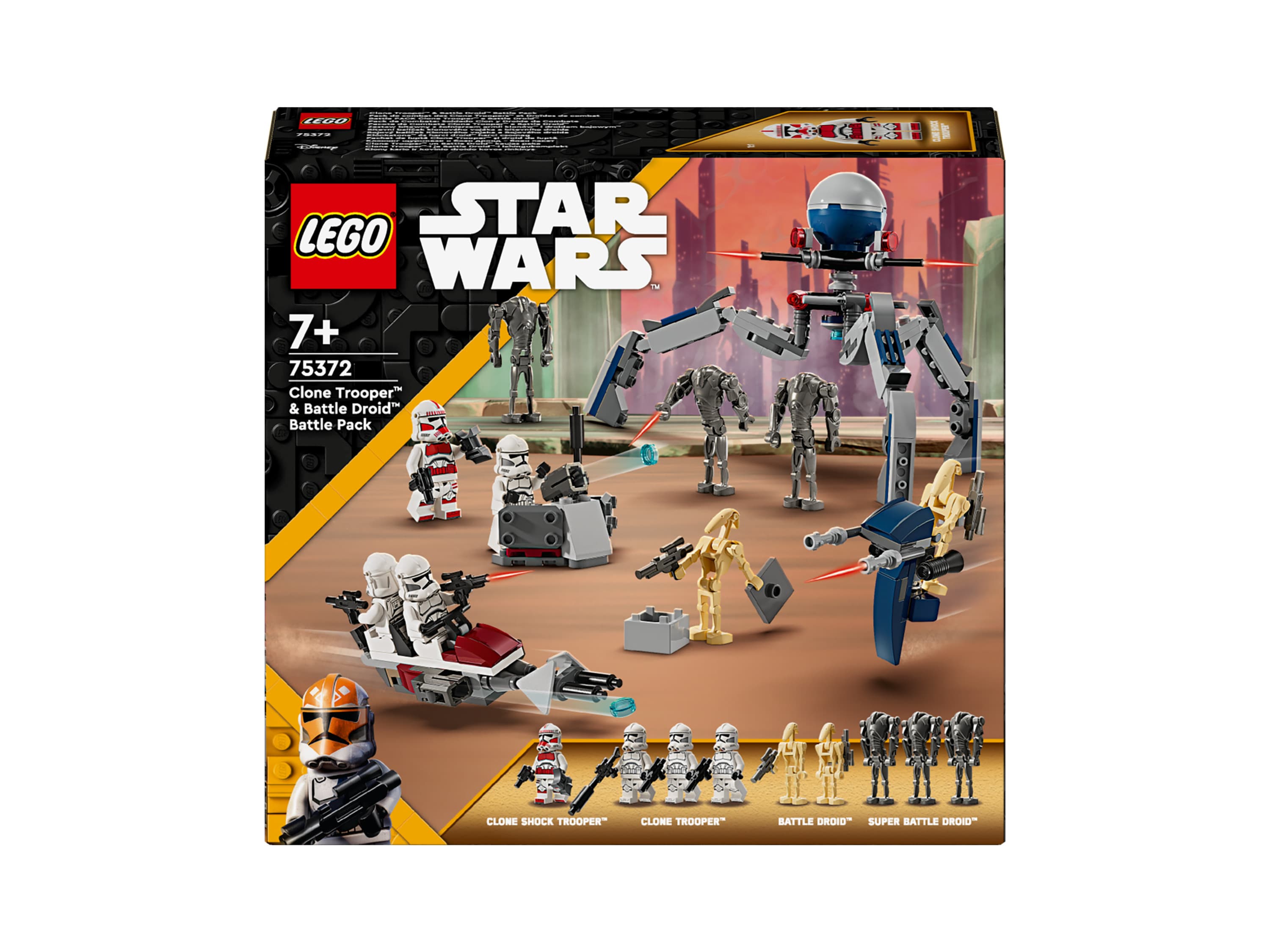 LEGO® STAR WARS 75372 Bojový balíček Klonového vojaka a Bojového droida