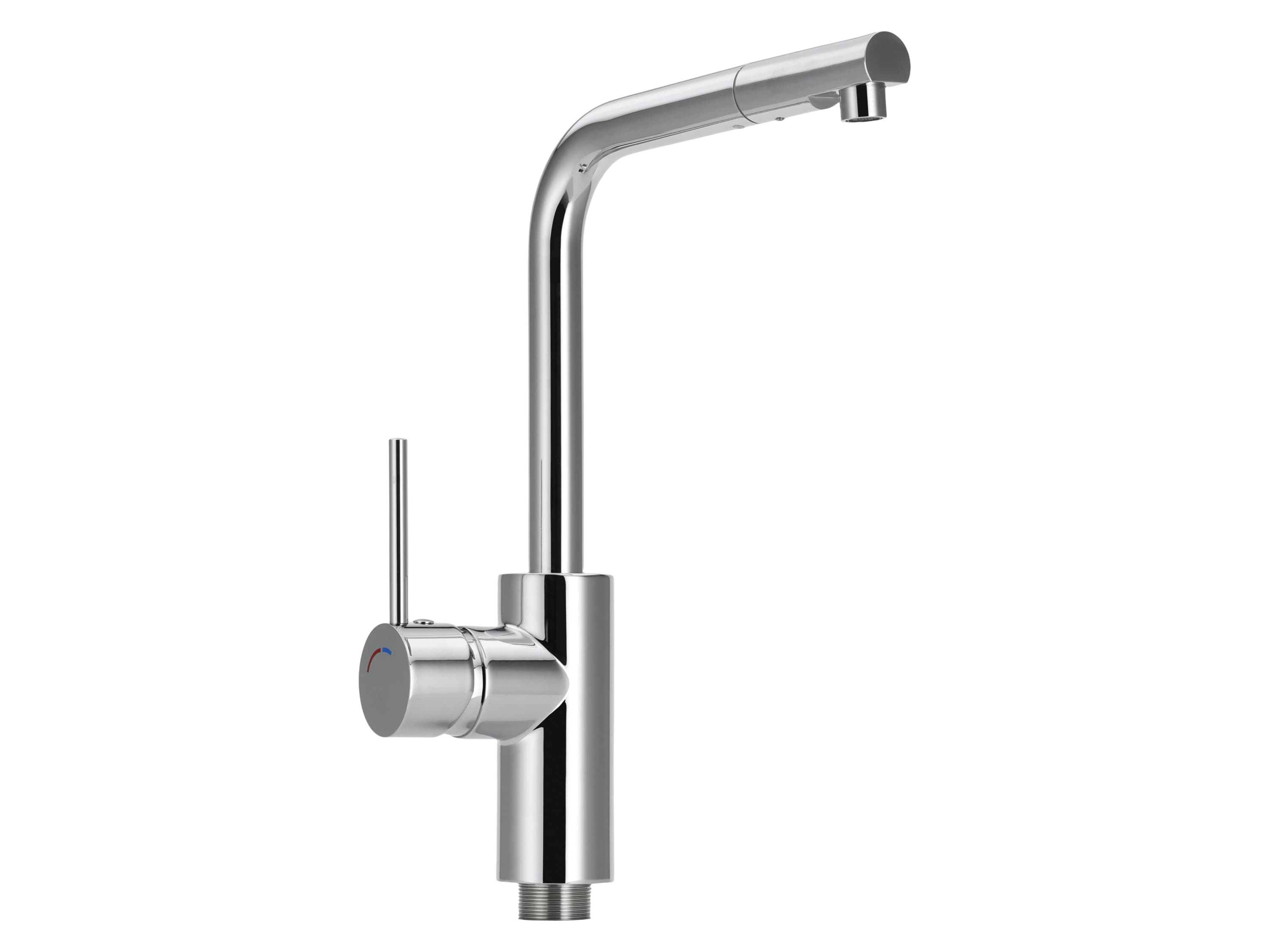 LIVARNO® Kuchynská batéria (kuchynská batéria – chróm, hranatá)