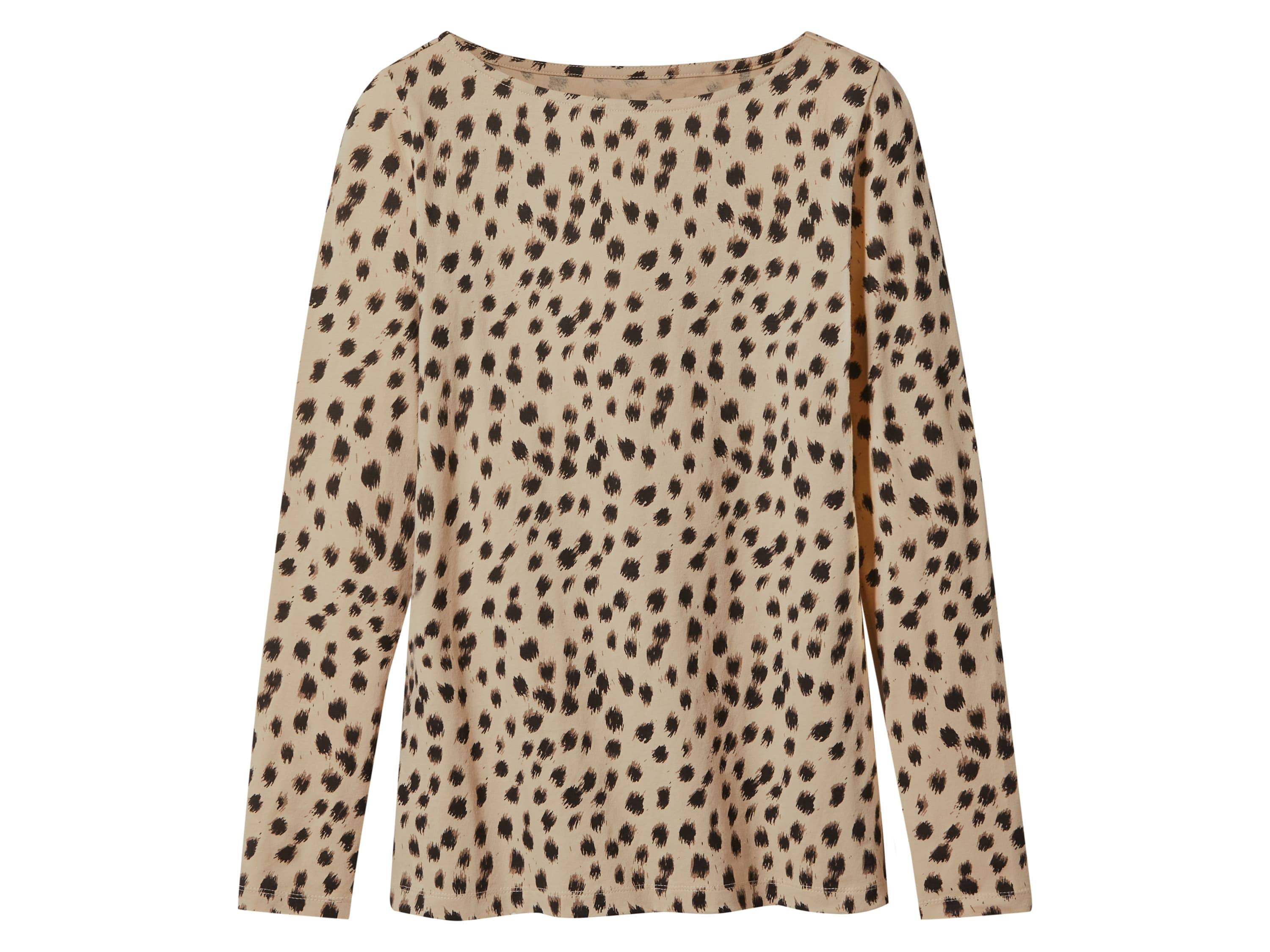 esmara® Dámske tričko s dlhým rukávom (leopardí vzor, S (36/38)) 1