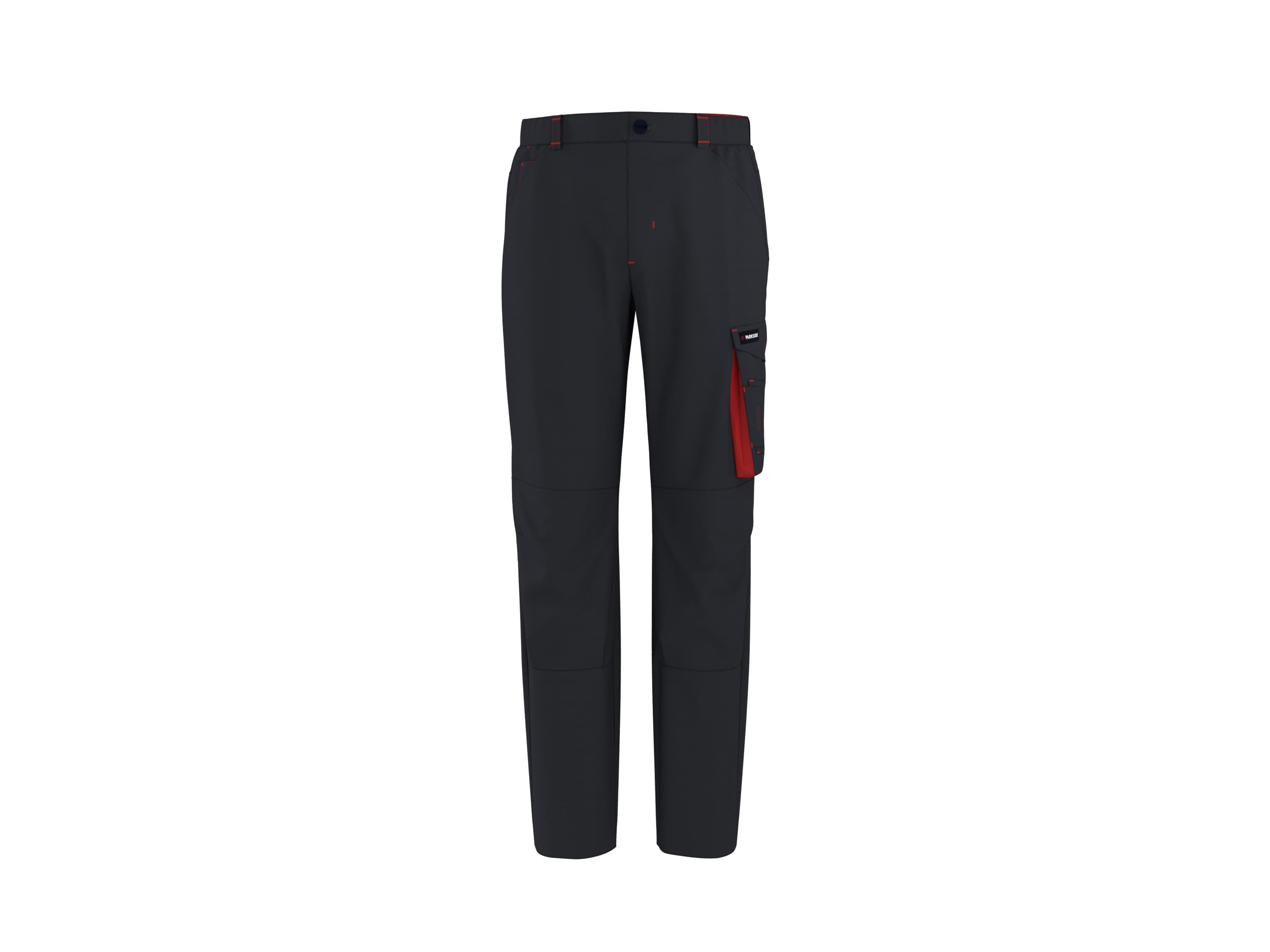 PARKSIDE® Pánske pracovné nohavice (čierna, 56)