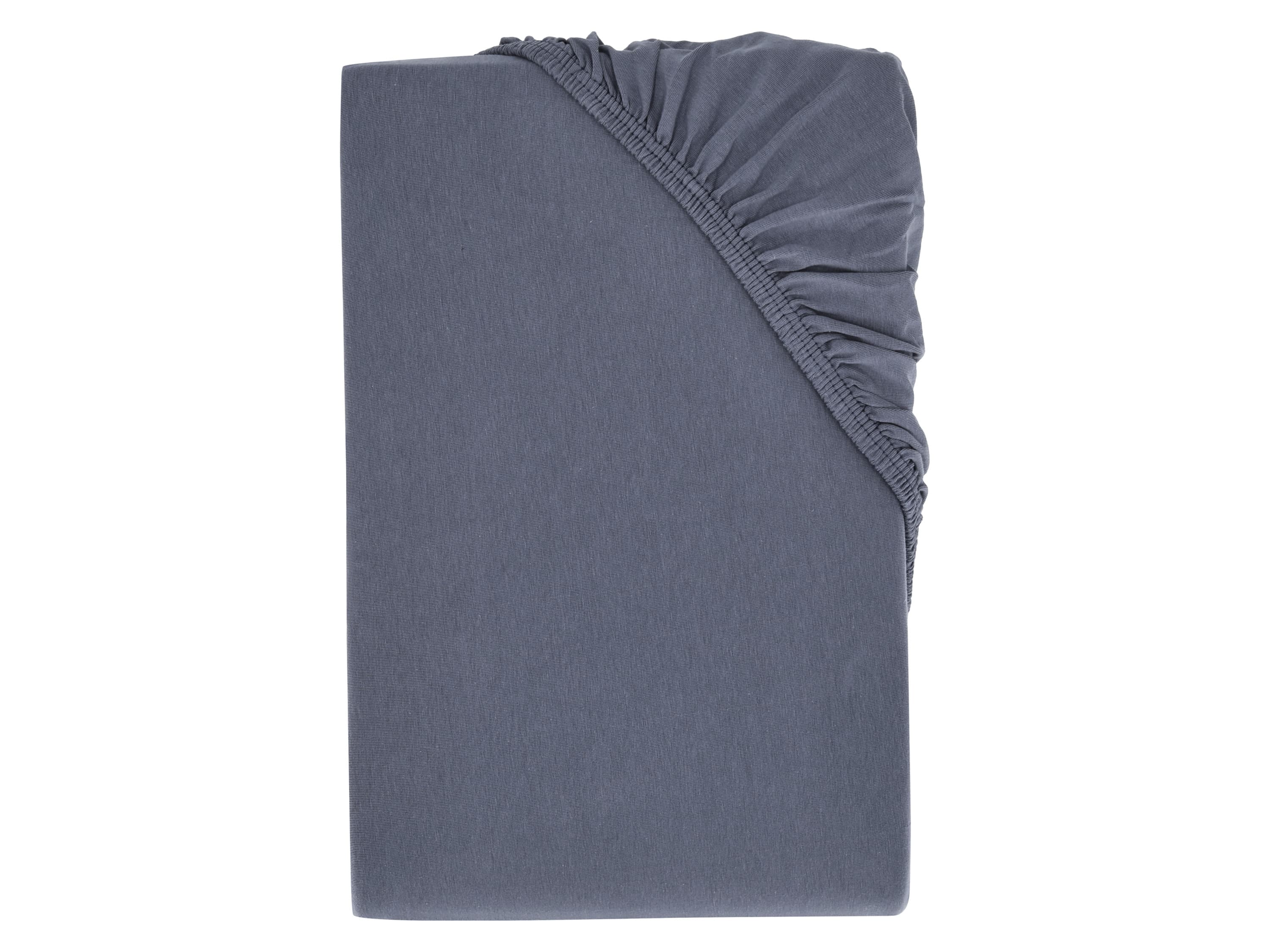 LIVARNO home Bi-elastická napínacia plachta na boxspringovú posteľ, 90 – 100 x 200 cm (modrá) 1