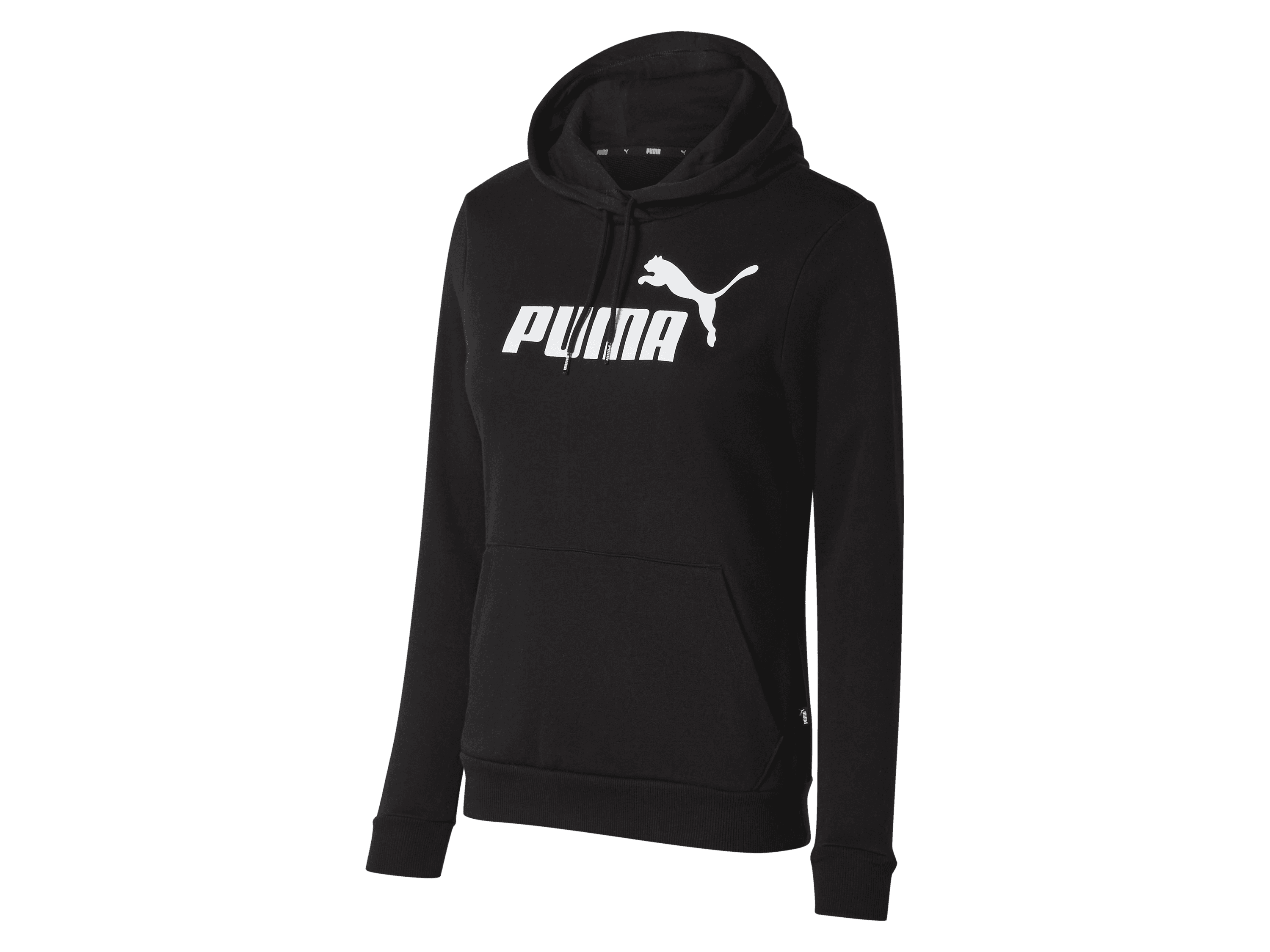 Puma Dámska mikina s kapucňou (čierna, M)
