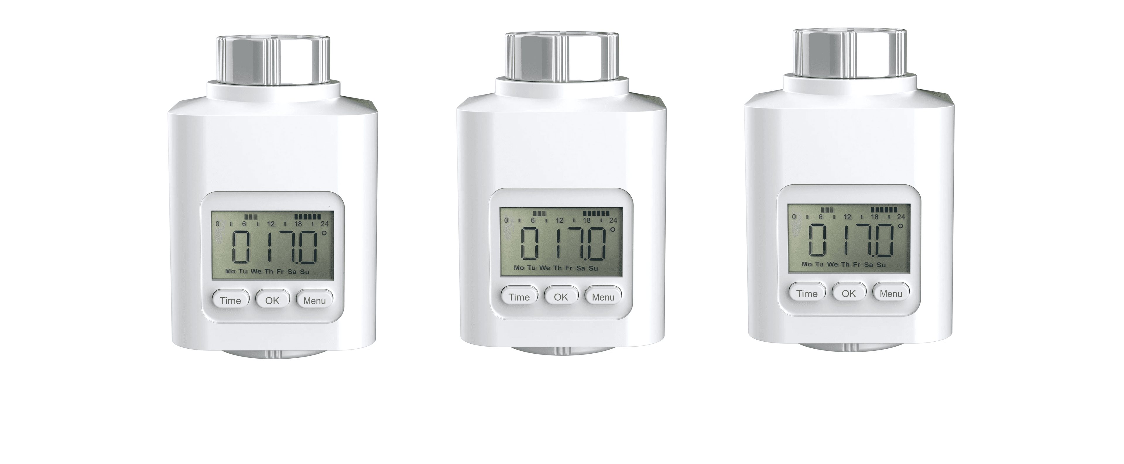 TRONIC® Termostat výhrevného telesa, 3 kusy 1