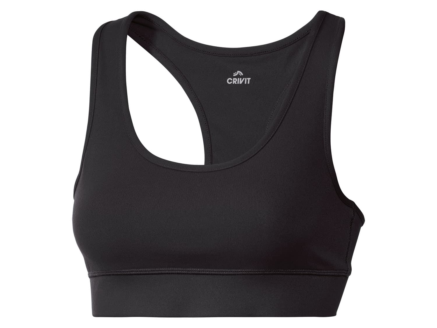 CRIVIT Dámska športová podprsenka, Medium Level (čierna, XS (32/34)) 1