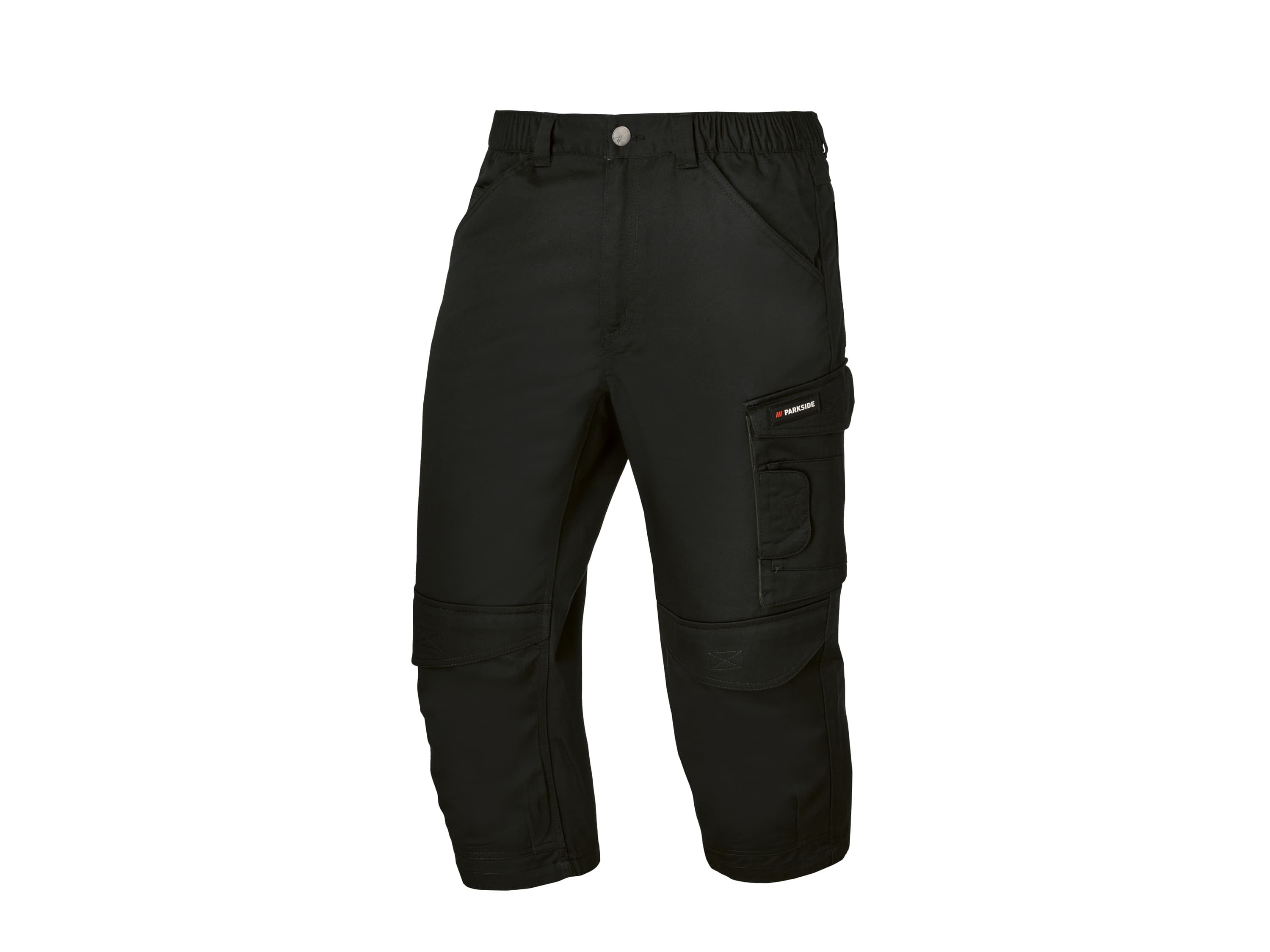 PARKSIDE® Pánske pracovné nohavice (čierna, 46) 1