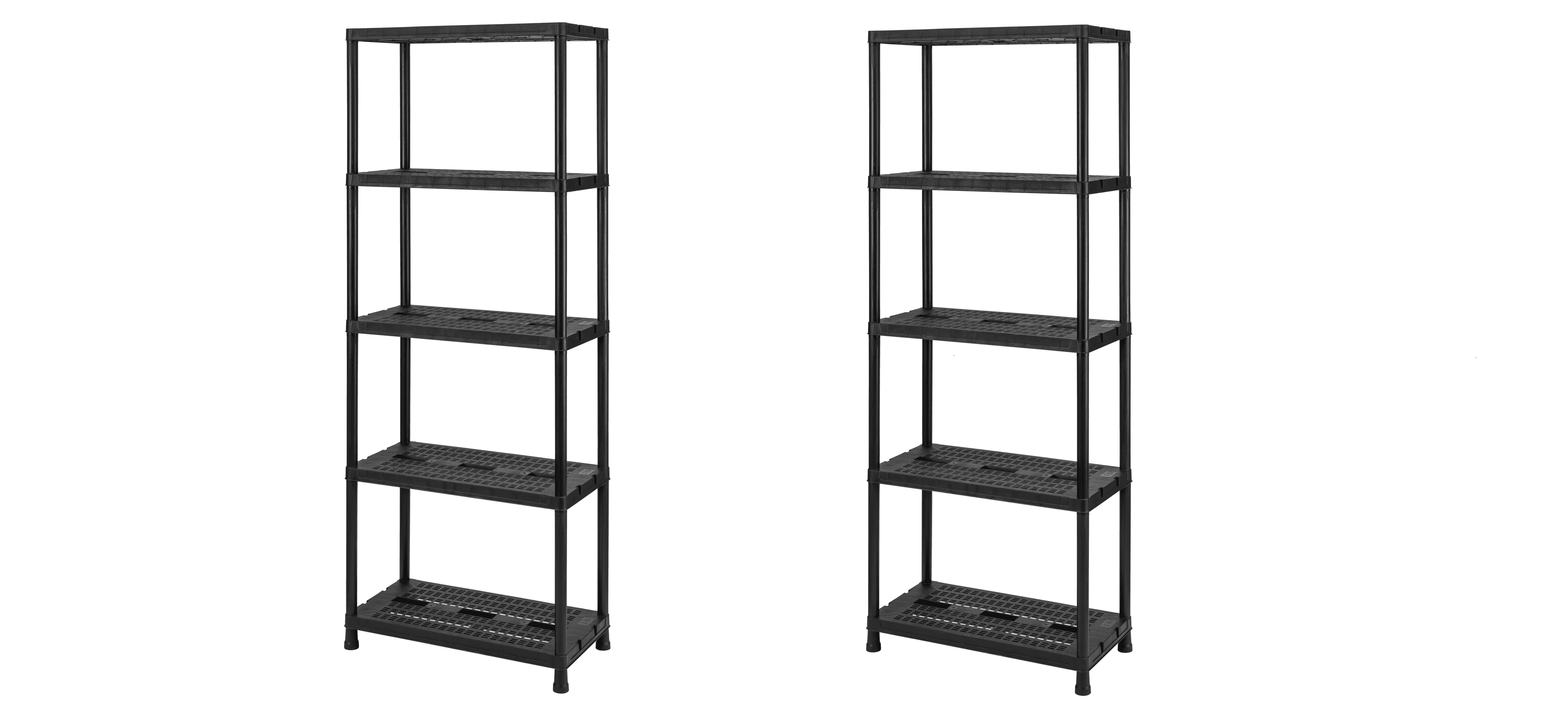 LIVARNO® Policový regál, 71 x 35 x 180 cm, 2 kusy