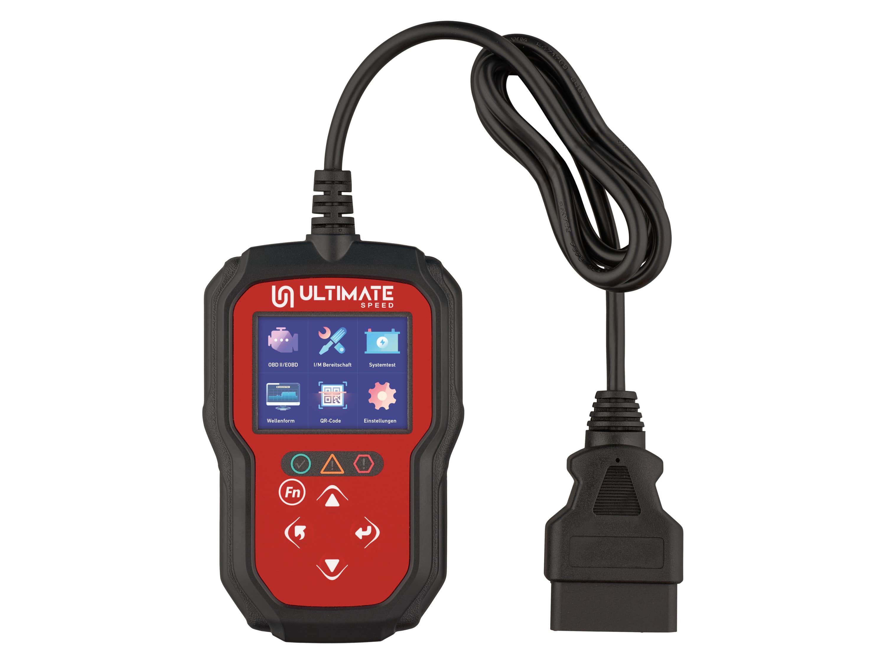 ULTIMATE SPEED® Diagnostické a čítacie zariadenie vozidla OBDII USOBD A1 1