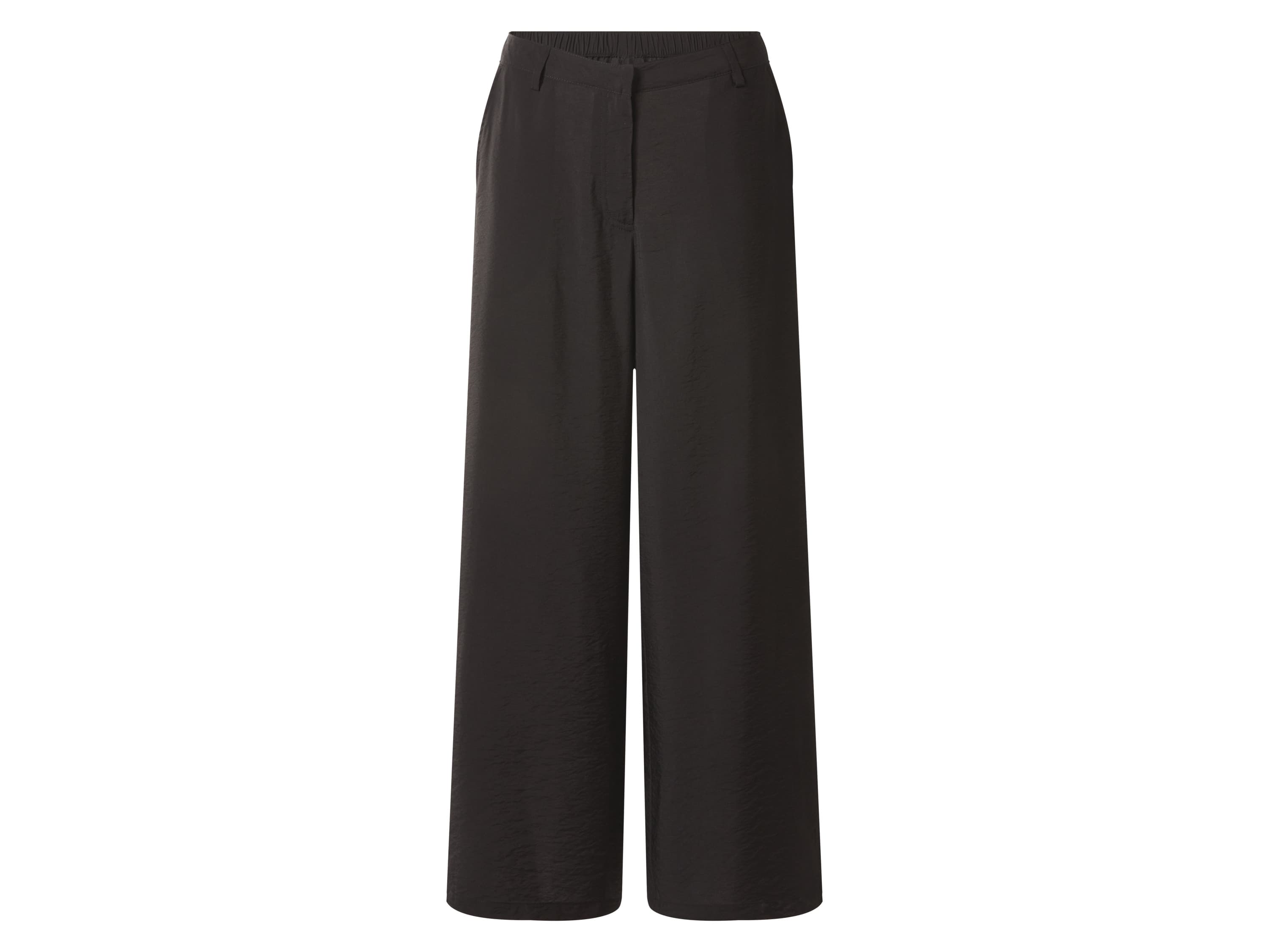 ESMARA® Dámske nohavice „Wide-Leg“ (čierna, S (36/38))