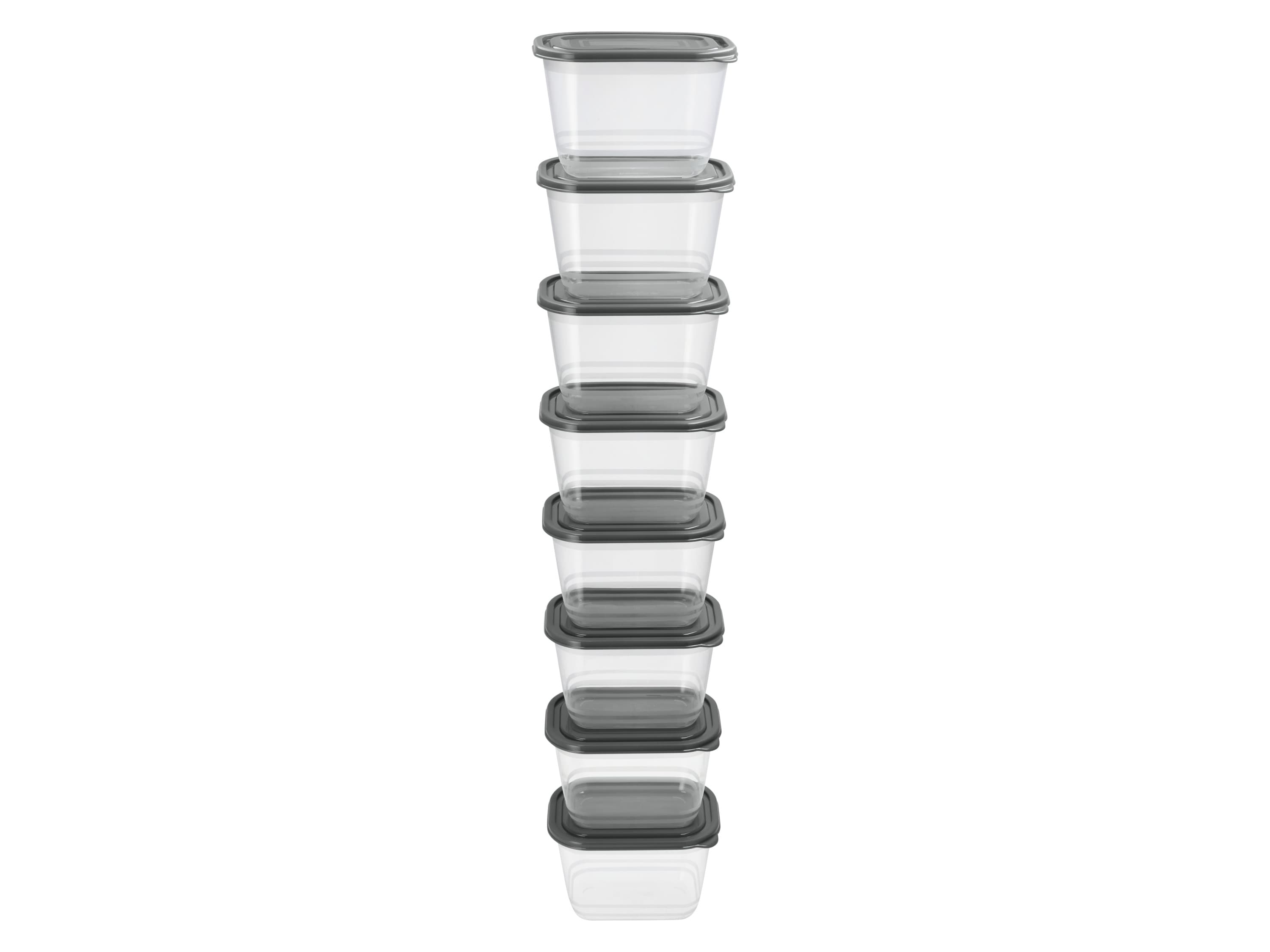 SILVERCREST® Potravinové dózy (8 x 1,0 l)