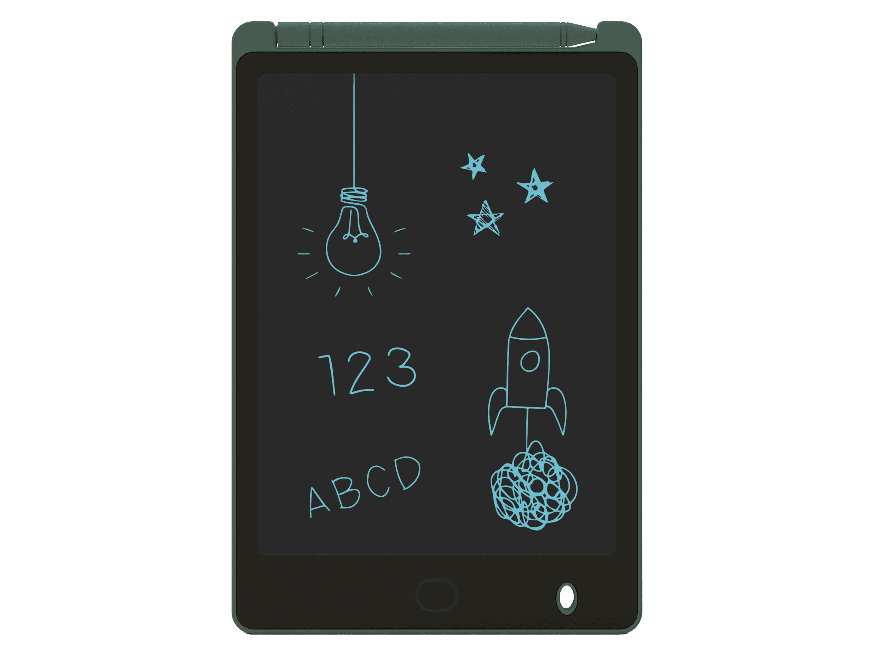 SILVERCREST® LCD tabuľka na písanie (zelená) 1