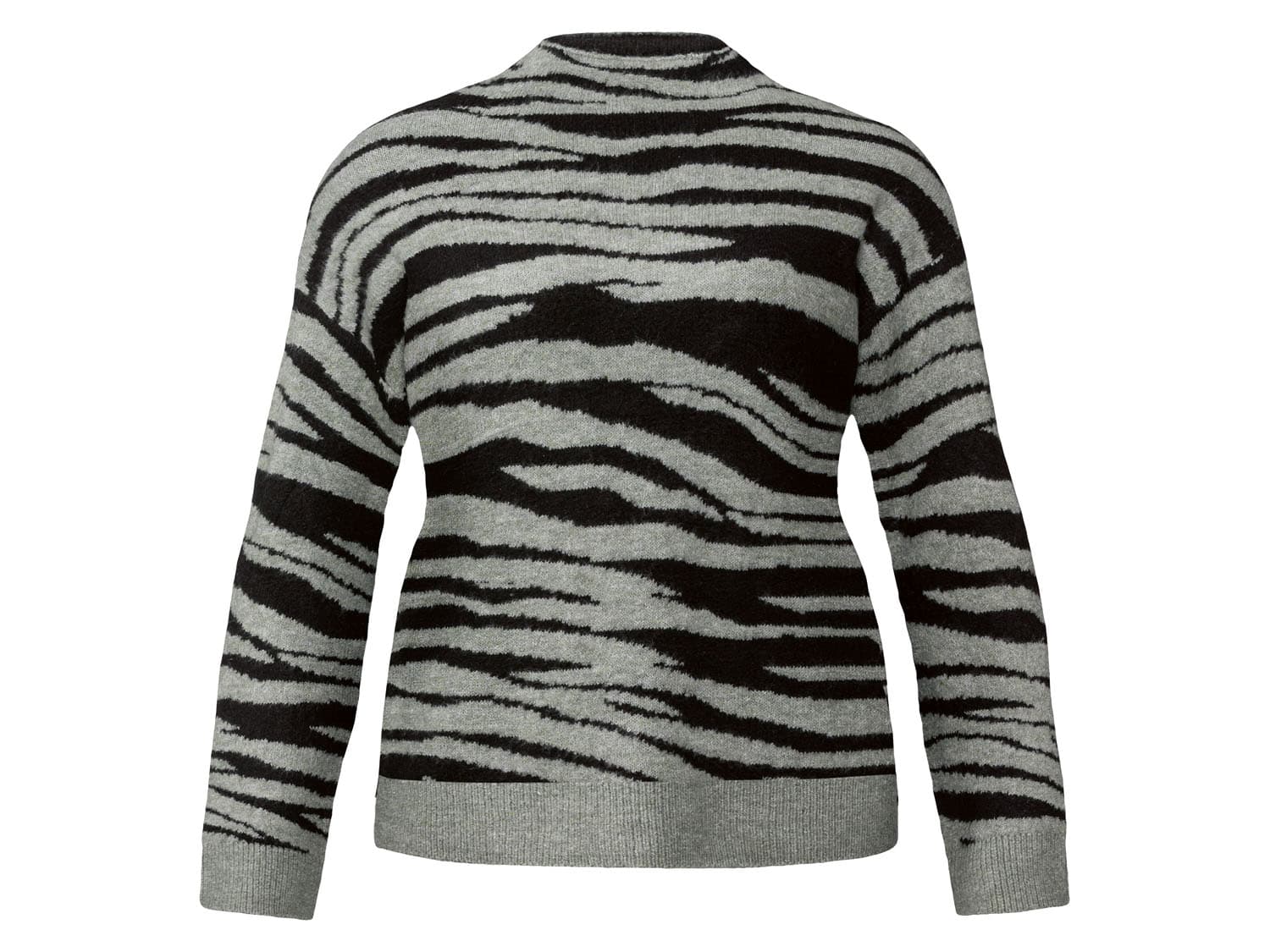 esmara® Dámsky vzorovaný pulóver (M (40/42), tiger)