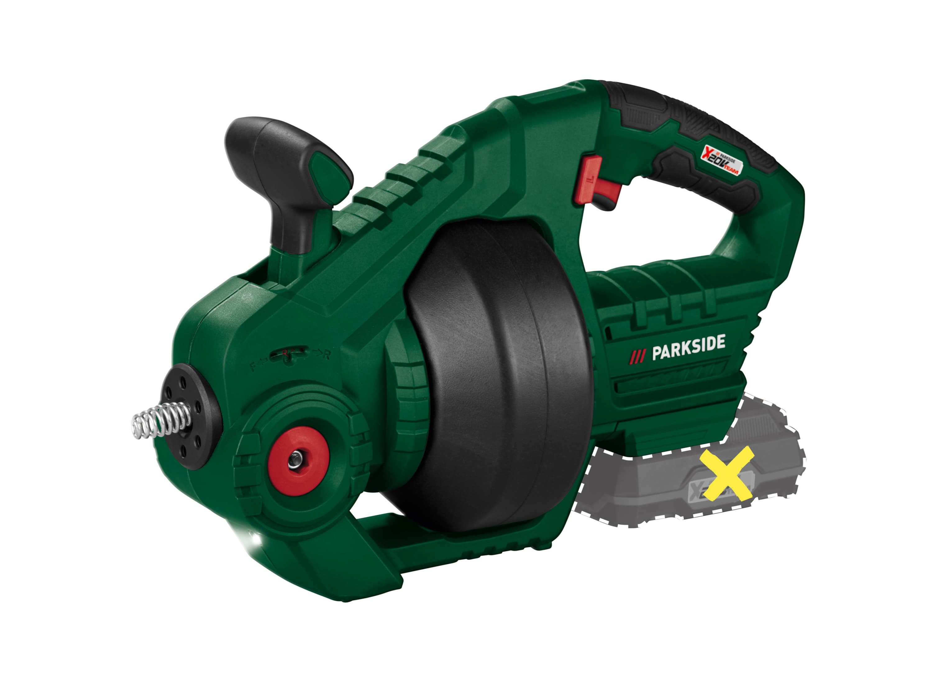 PARKSIDE® Aku čistič potrubia 20 V PARRW 20-Li A1 – bez akumulátora 1