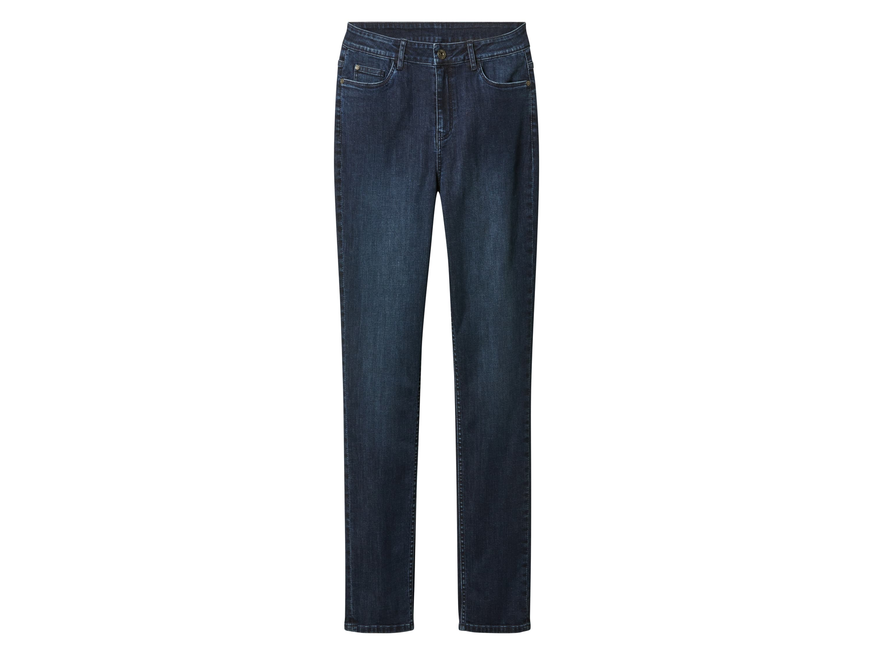 esmara® Dámske rifle „Slim Fit" (tmavomodrá, 36)