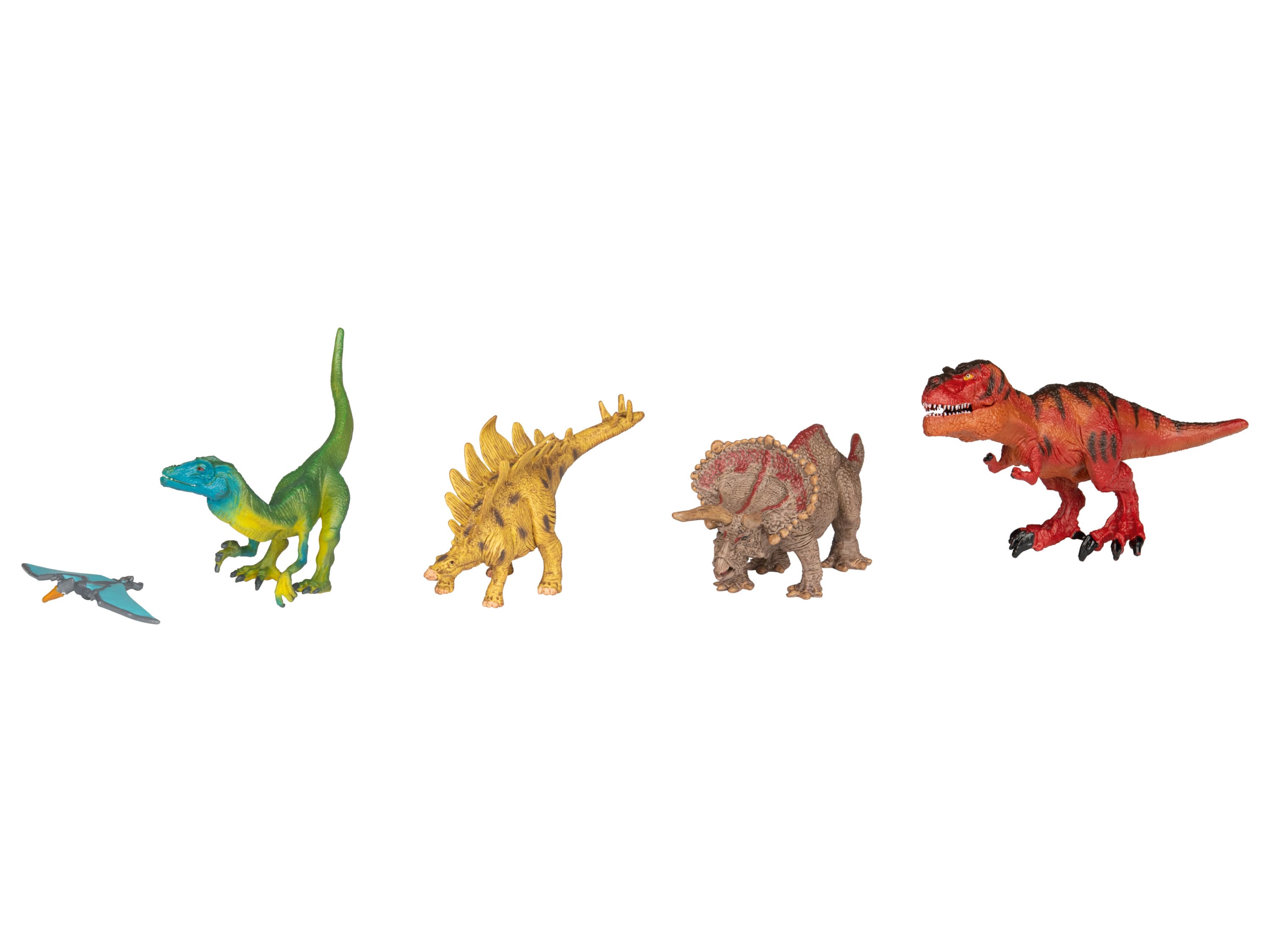 lupilu® Figúrky na hranie, 5-dielna súprava (dinosaury)